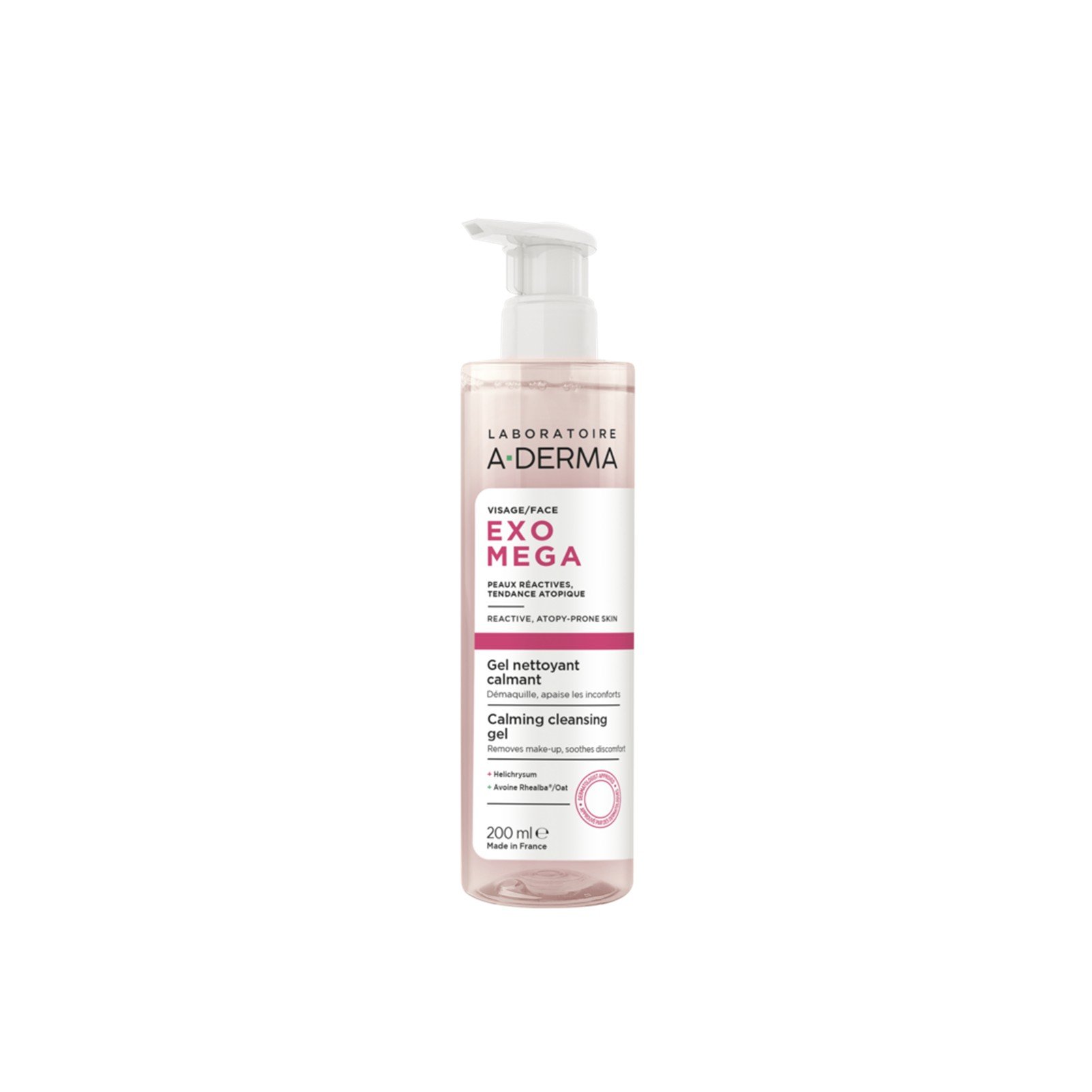 A-Derma Exomega Beruhigendes Reinigungsgel 200ml: Produktbild