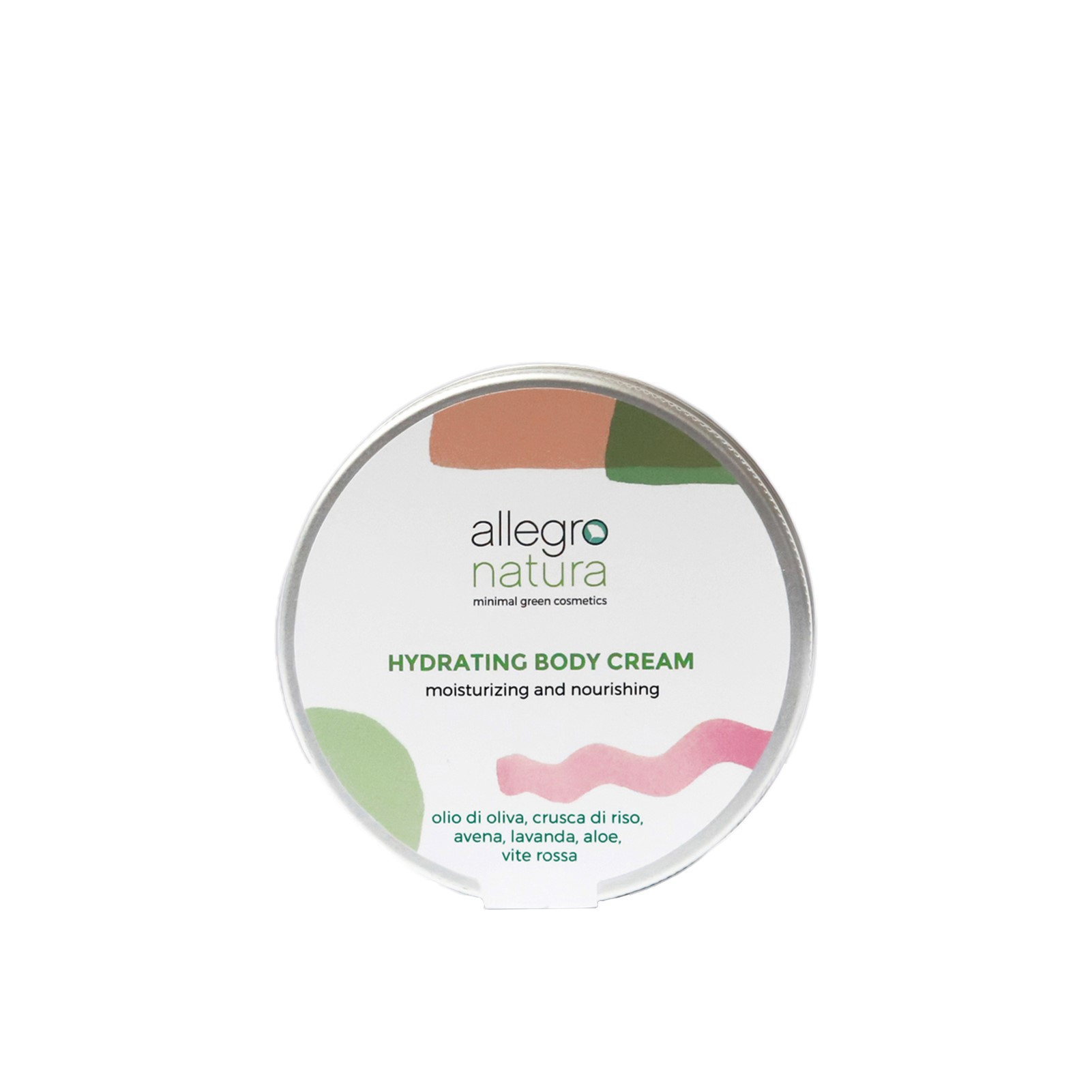 Allegro Natura Feuchtigkeitsspendende Körpercreme 200ml: Produktbild