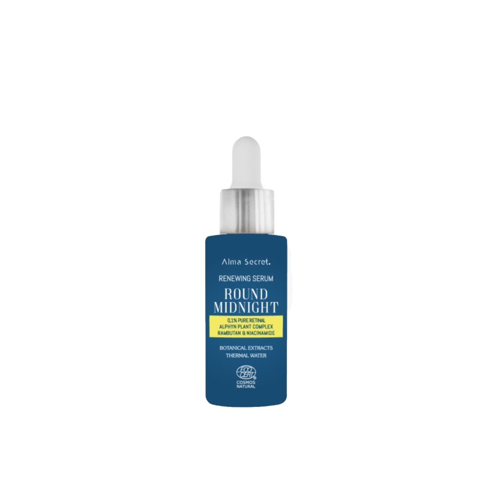 Alma Secret Round Midnight 0,1 % Retinal Erneuerndes Serum 30ml: product photo