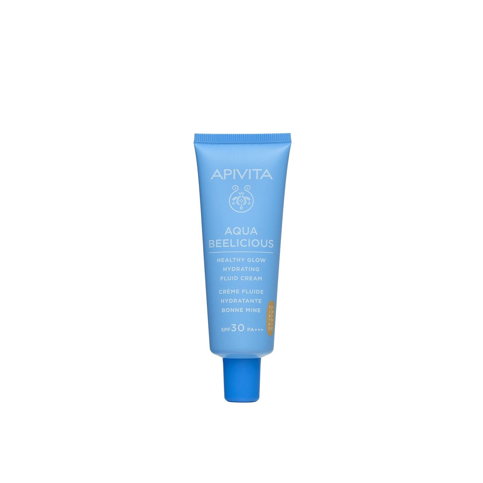 APIVITA Aqua Beelicious Feuchtigkeitsspendende Getönte Fluid-Creme für Strahlenden Teint SPF30 40ml: product photo