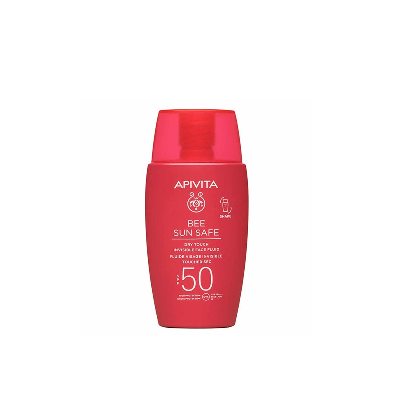 APIVITA Bee Sun Safe Dry Touch Unsichtbares Gesichtsfluid LSF50 50ml: Produktbild
