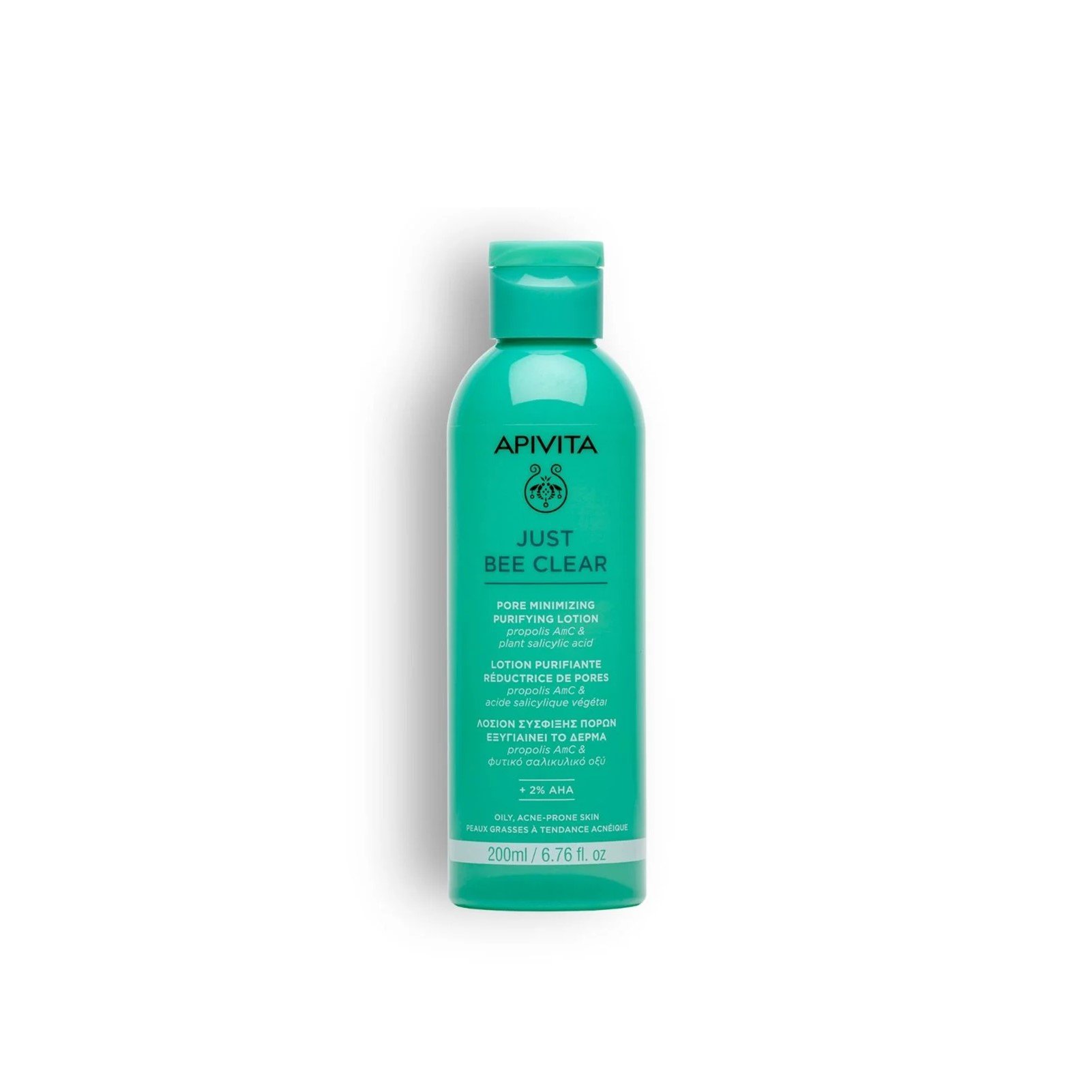 APIVITA Just Bee Clear Porenverfeinernde Klärende Lotion 200ml: Produktbild