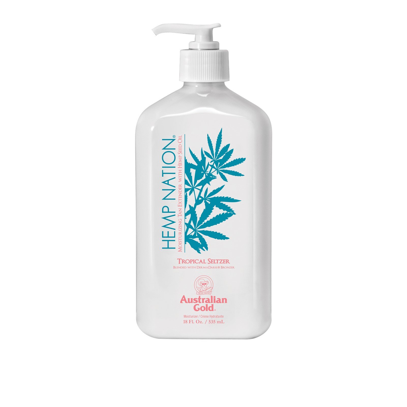 Australian Gold Hemp Nation Tropical Seltzer Feuchtigkeitsspendender Bräunungsverlängerer 535ml: Produktbild