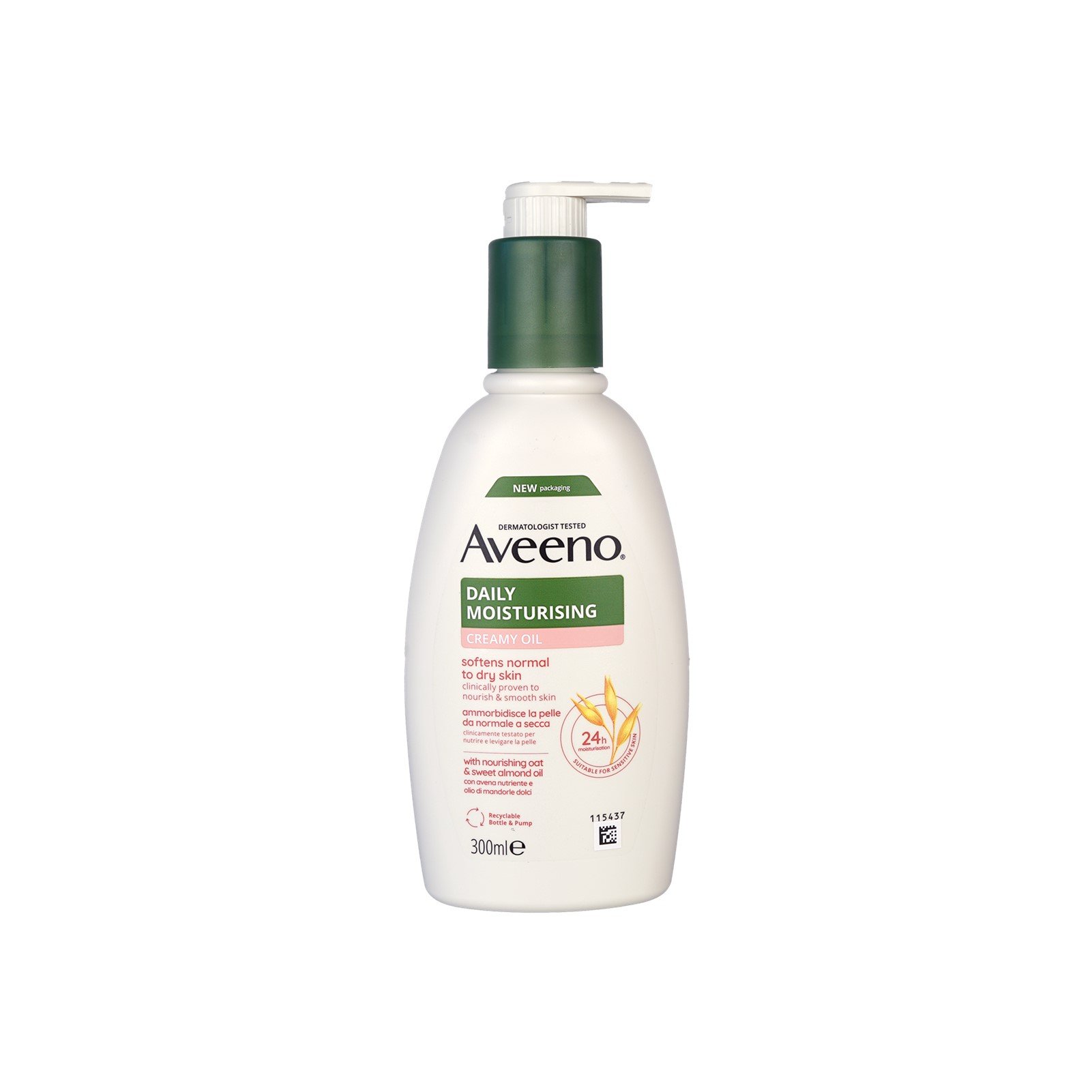 Aveeno Daily Moisturizing Cremiges Öl 300ml: Produktbild
