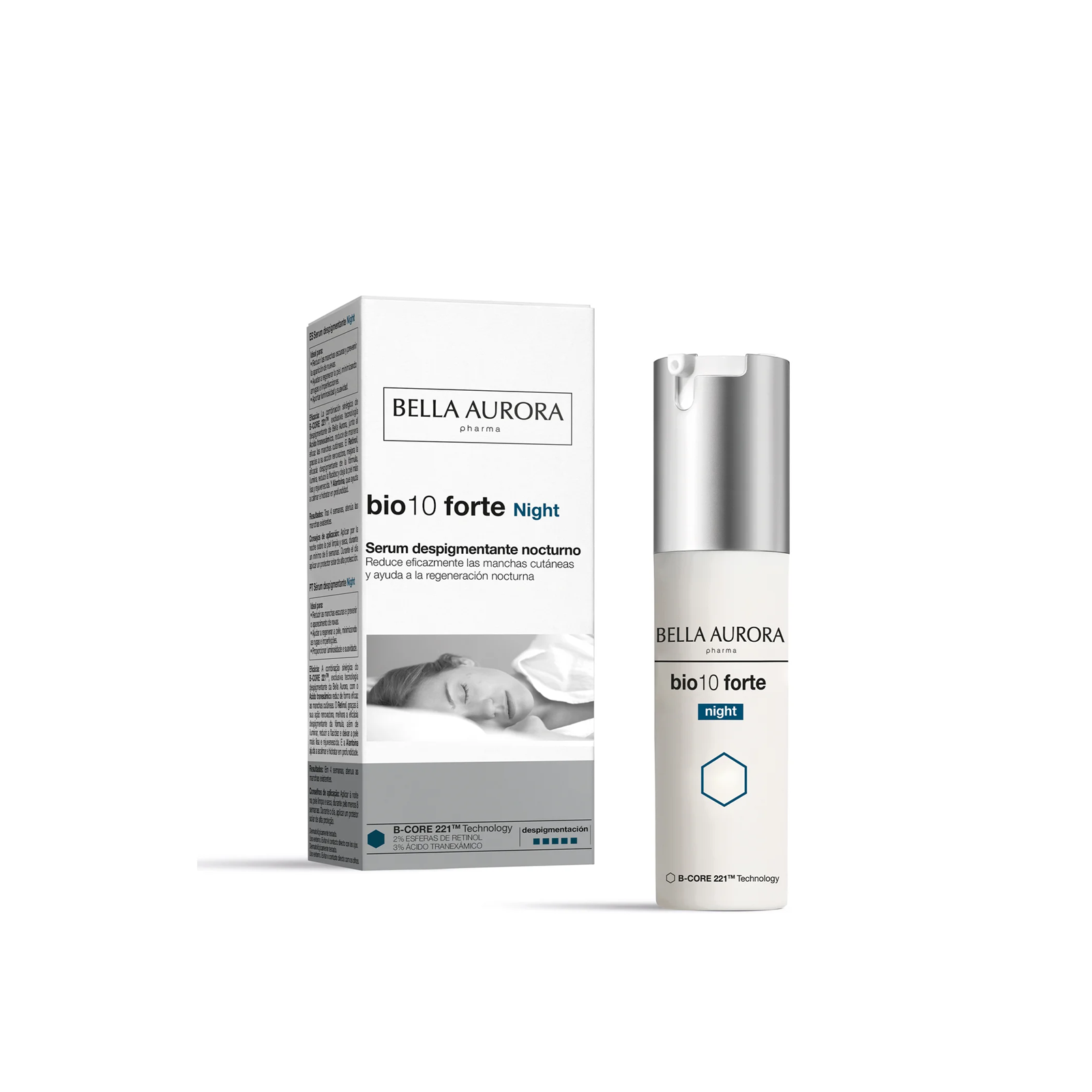 Bella Aurora Bio10 Forte Depigmentierendes Nacht-Serum 30ml: product photo