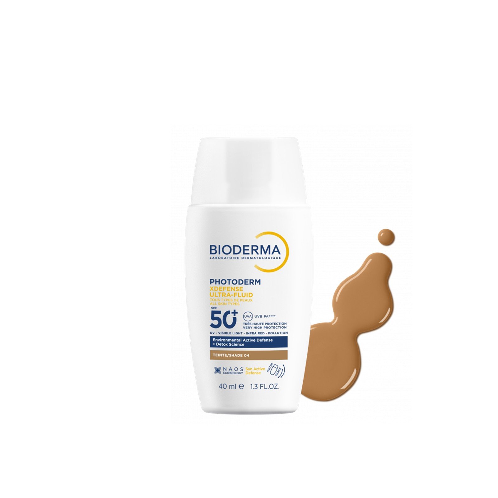 Bioderma Photoderm X-Defense Ultra-Fluid SPF50+ 04 Bronze 40ml: product photo
