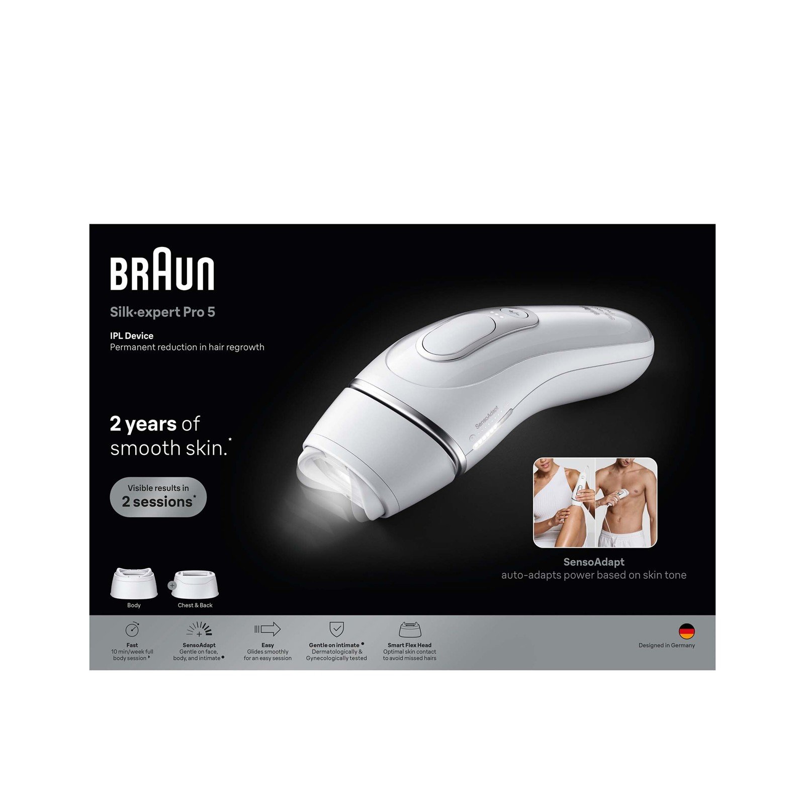 Braun Silk-Expert Pro 5 IPL Hair Removal System PL5234 Luxembourg