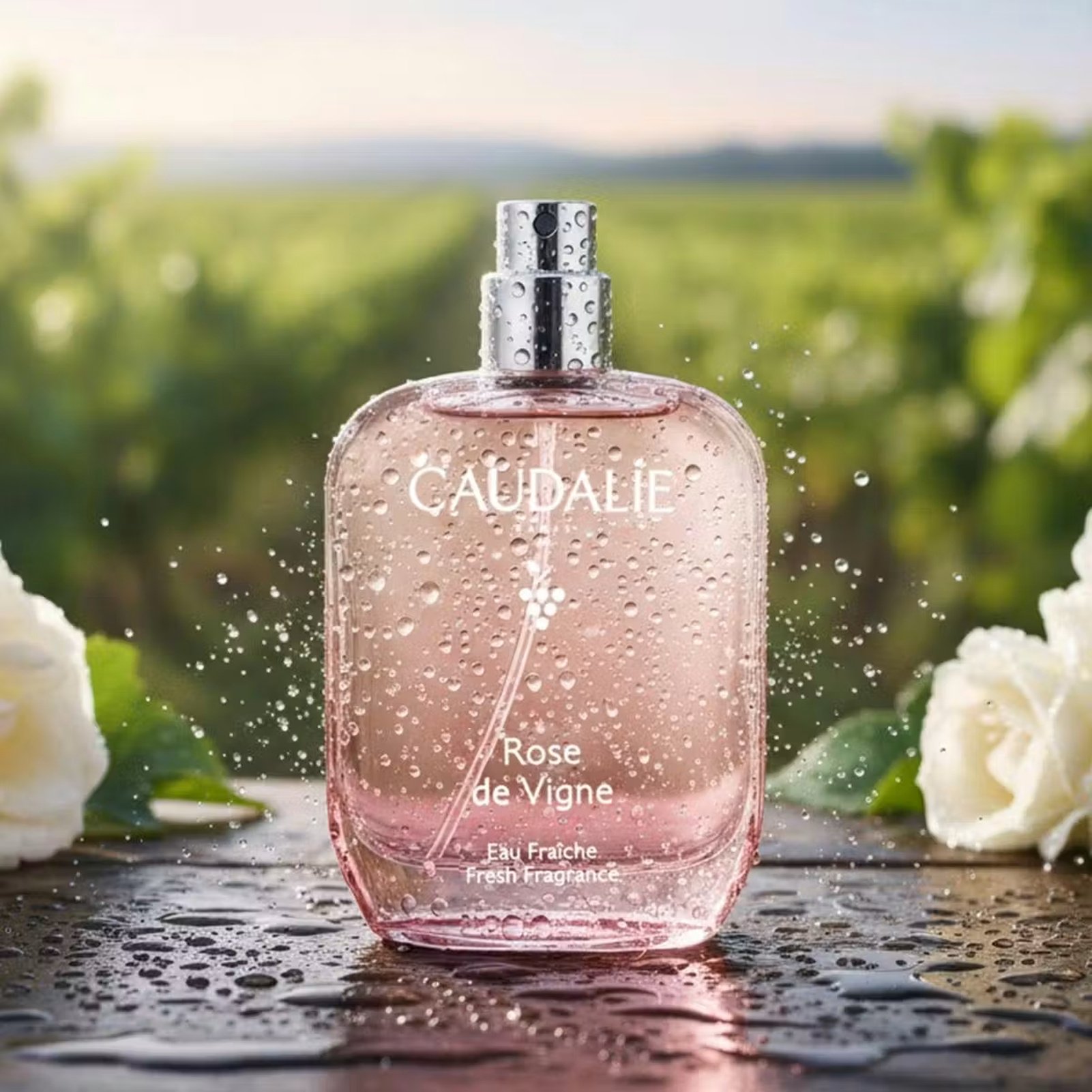 Caudalie Rose de Vigne Fresh Fragrance 50ml (1.6 fl oz) USA