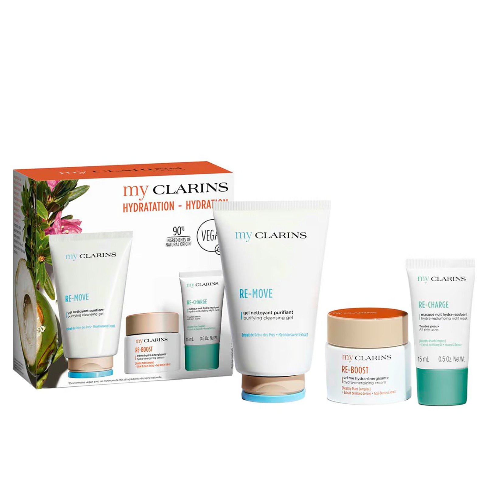 Clarins My Clarins Feuchtigkeits-Routine-Set: product photo