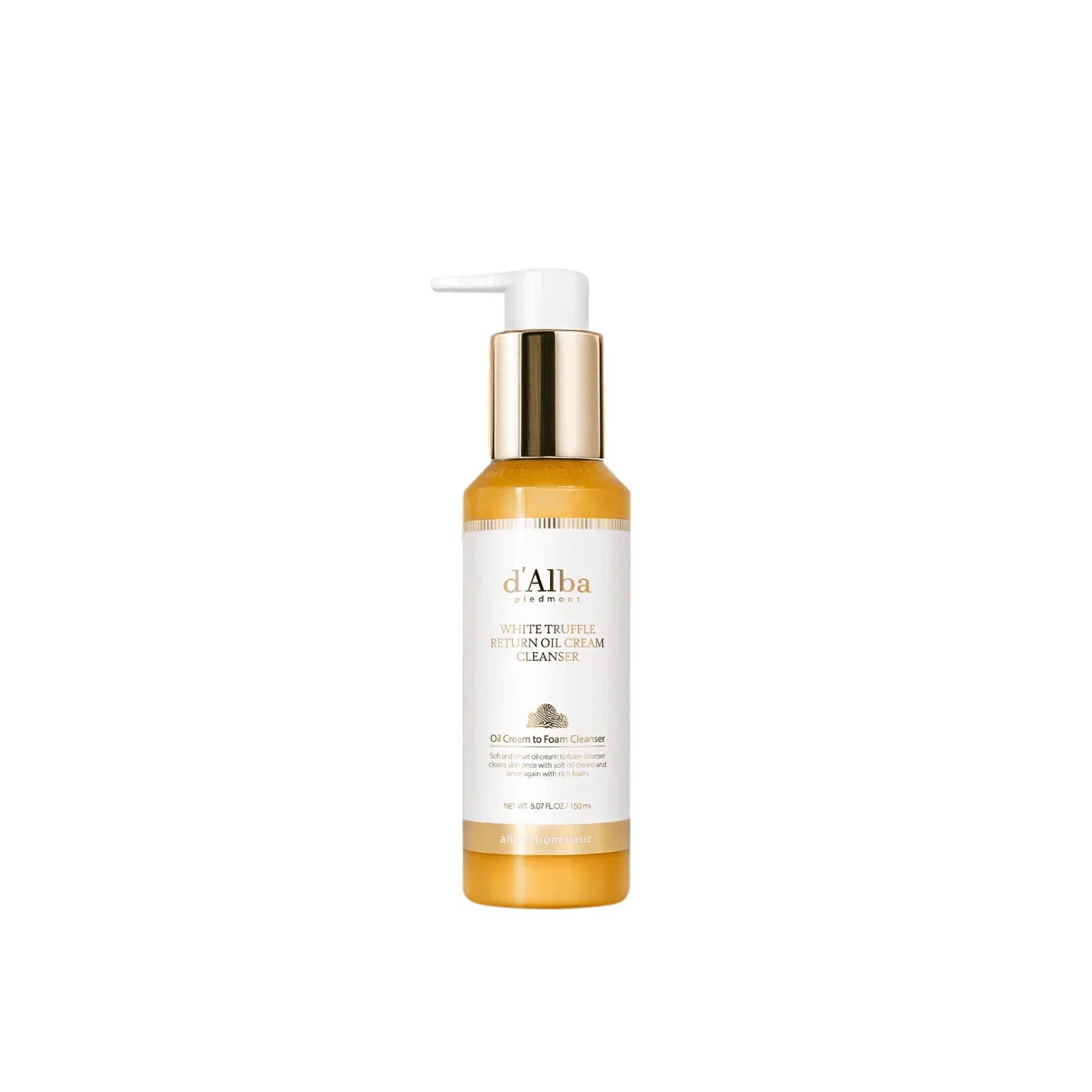d'Alba White Truffle Return Öl-Reinigungscreme 150ml: Produktbild