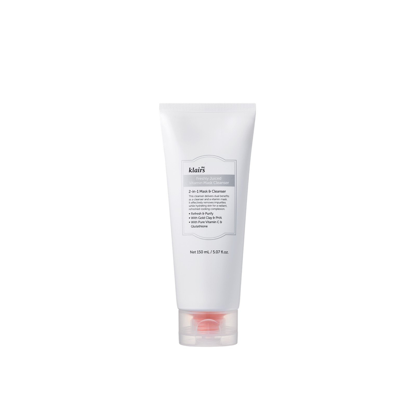 Dear, Klairs Freshly Juiced Vitamin Mask Reinigung 150ml: Produktbild