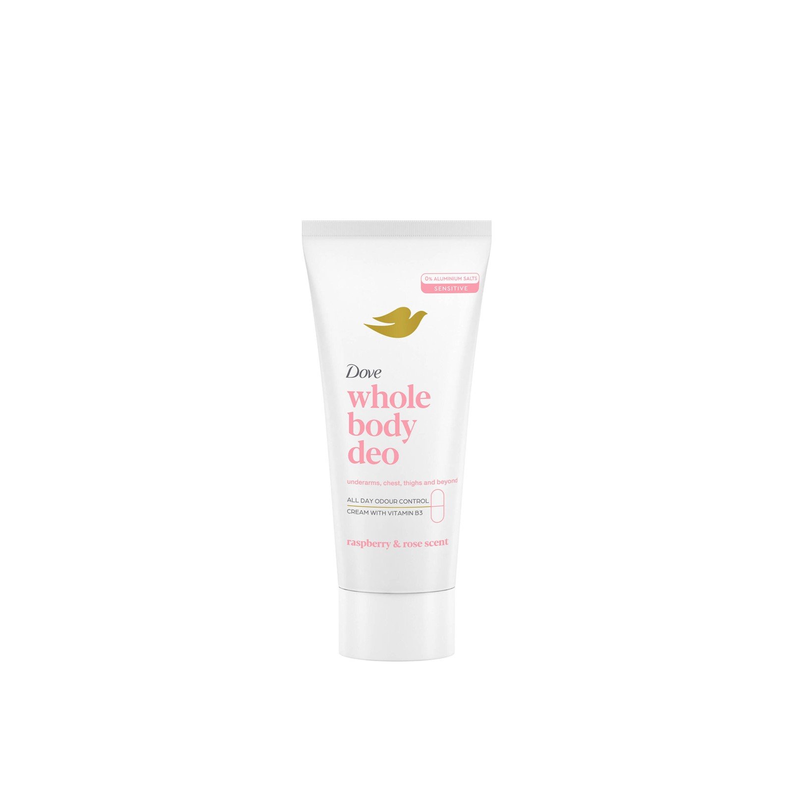 Dove Whole Body Deo Raspberry & Rose Deodorant Cream 75ml (5.07floz)