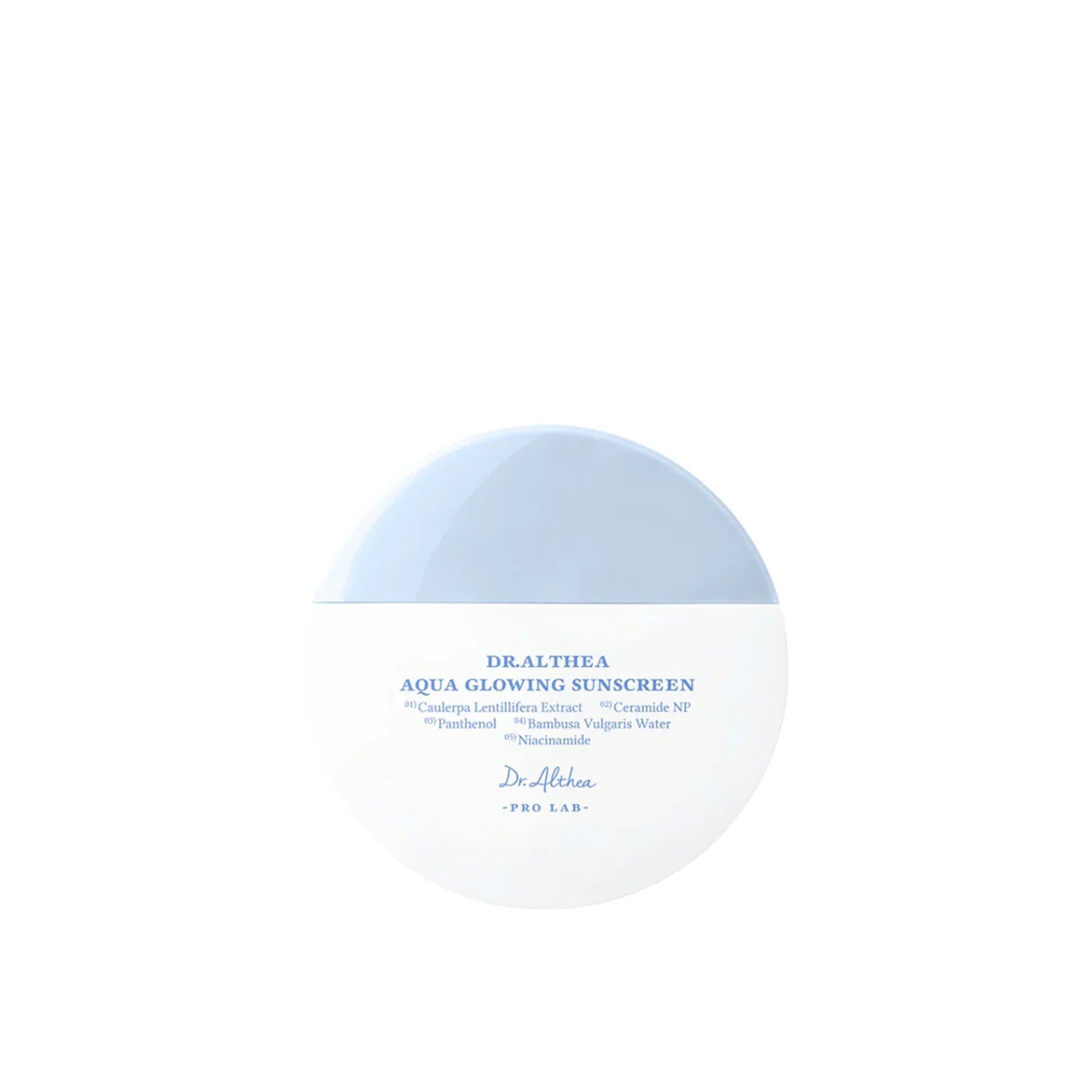 Dr. Althea Aqua Glowing Sonnencreme SPF50+ 45ml: Produktbild