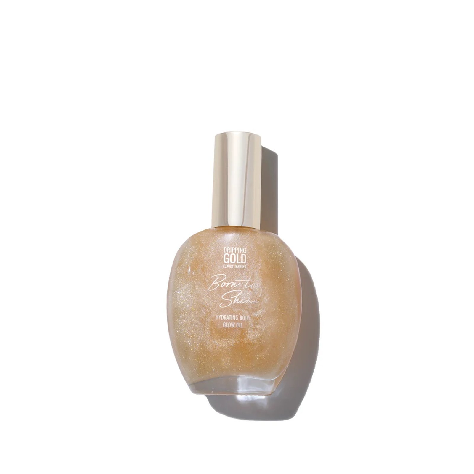 Dripping Gold Luxury Tanning Born to Shine Hydrating Body Glow Oil Gold 55ml: Produktbild