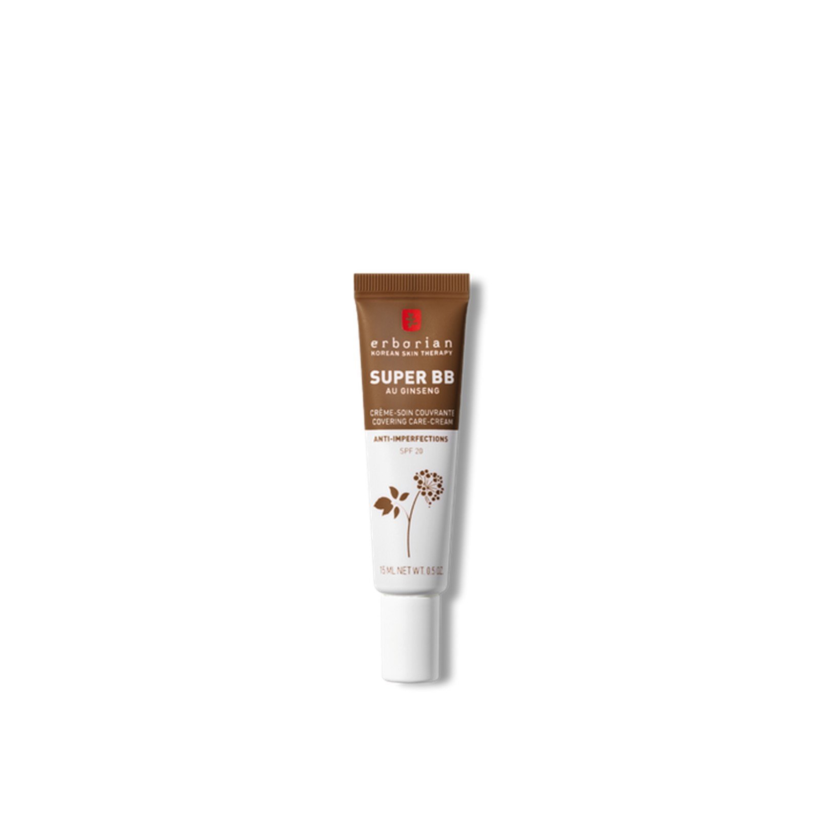 Erborian Super BB Au Ginseng Deckende Pflegecreme SPF20 Chocolat: product photo