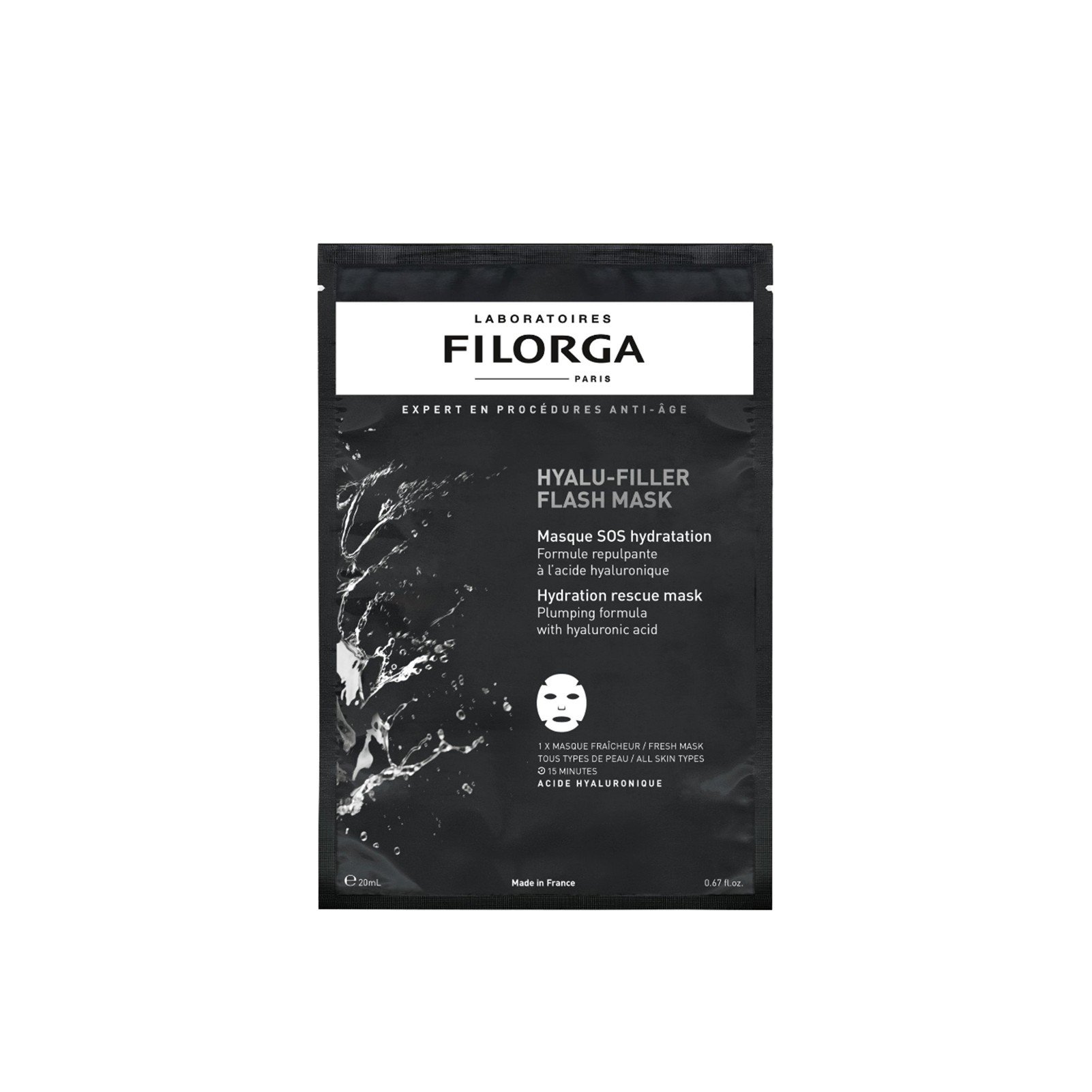 Filorga Hyalu-Filler Flash Maske x1: Produktbild