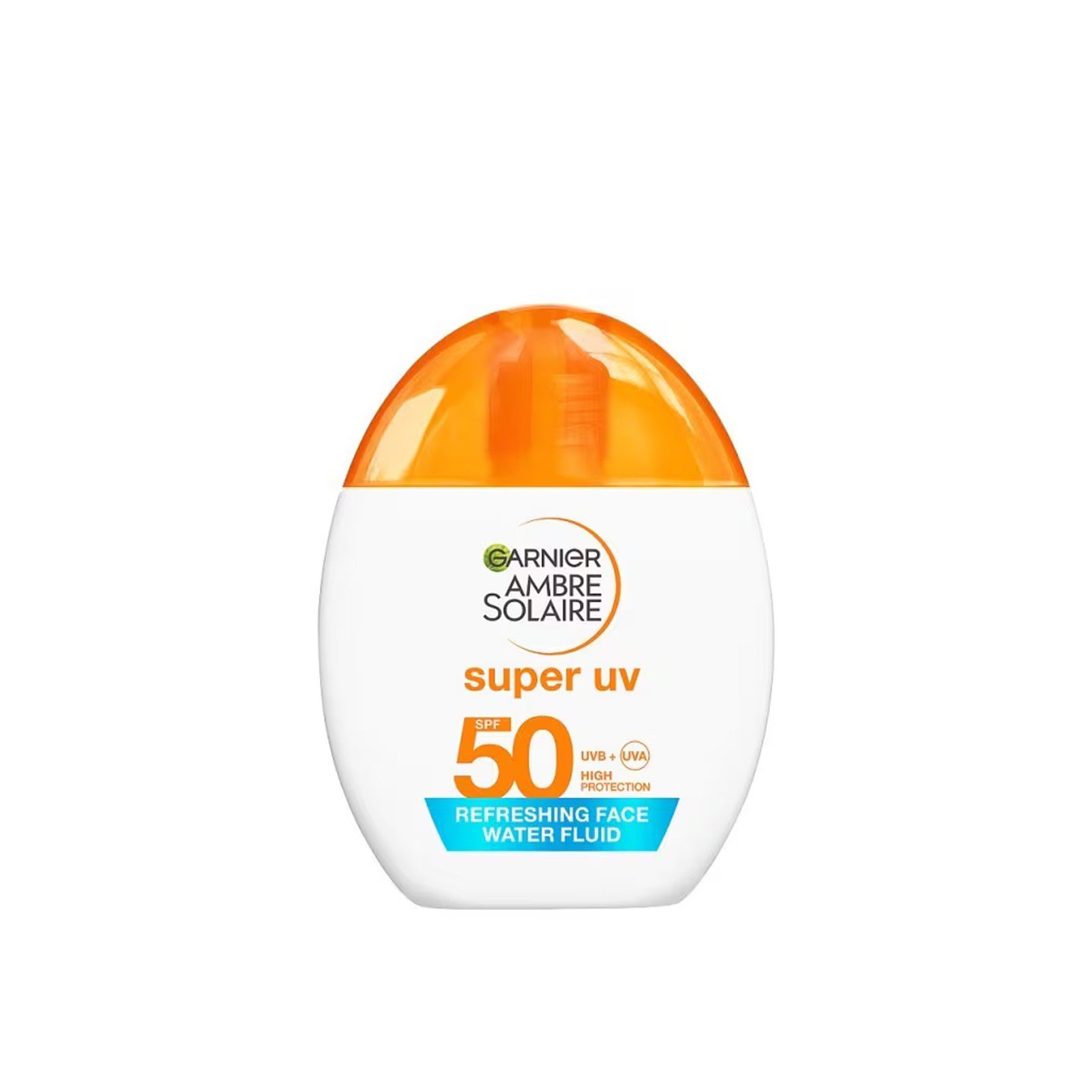 Garnier Ambre Solaire Super UV Erfrischendes Gesichtswasser Fluid SPF50 40ml: Produktbild