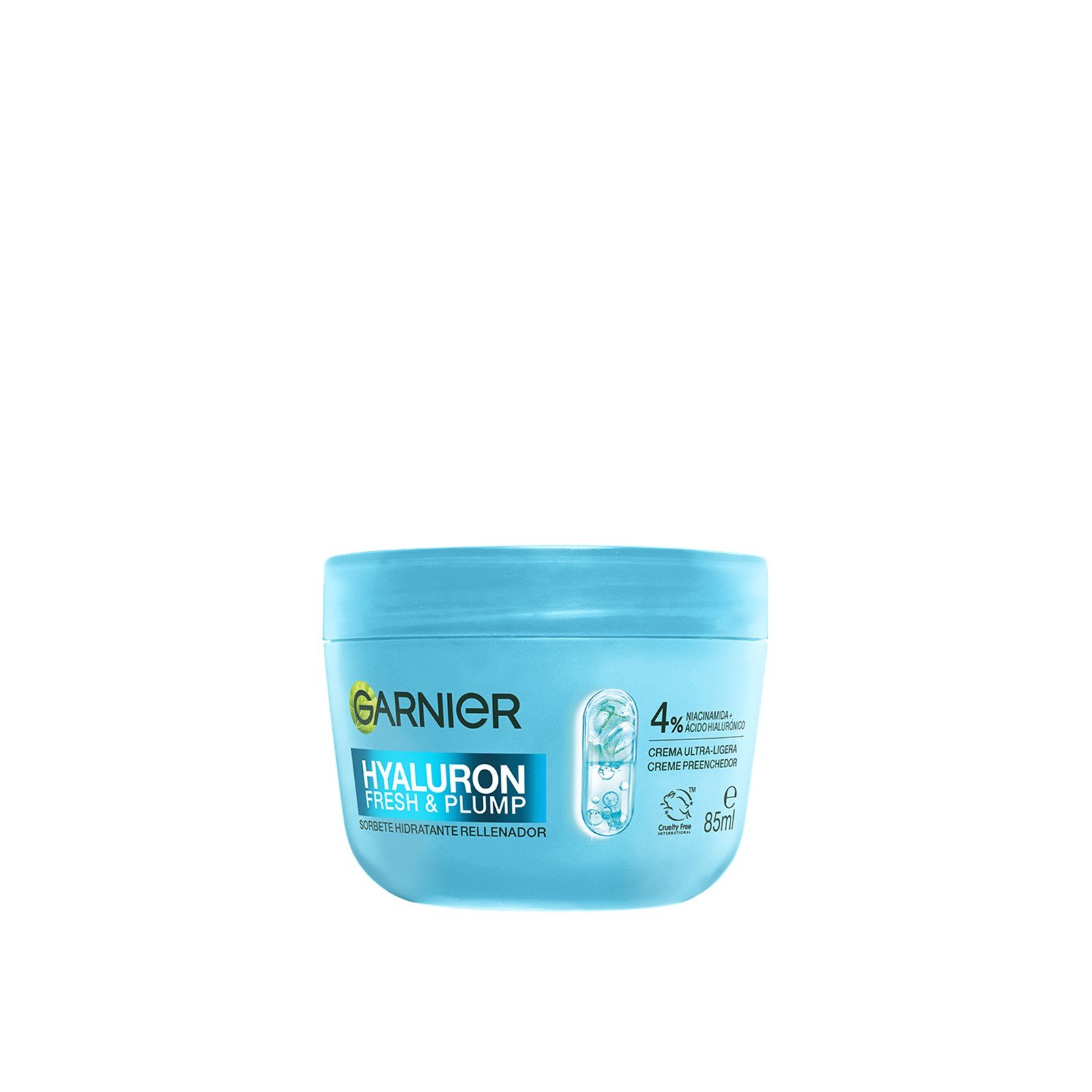Garnier Hyaluron Fresh & Plump Sorbet Feuchtigkeitscreme 85ml: Produktbild