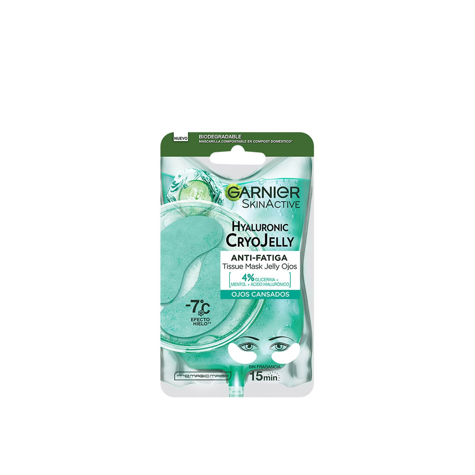 Garnier Hyaluron Cryo Jelly Augen-Tuchmaske 5g: Produktbild