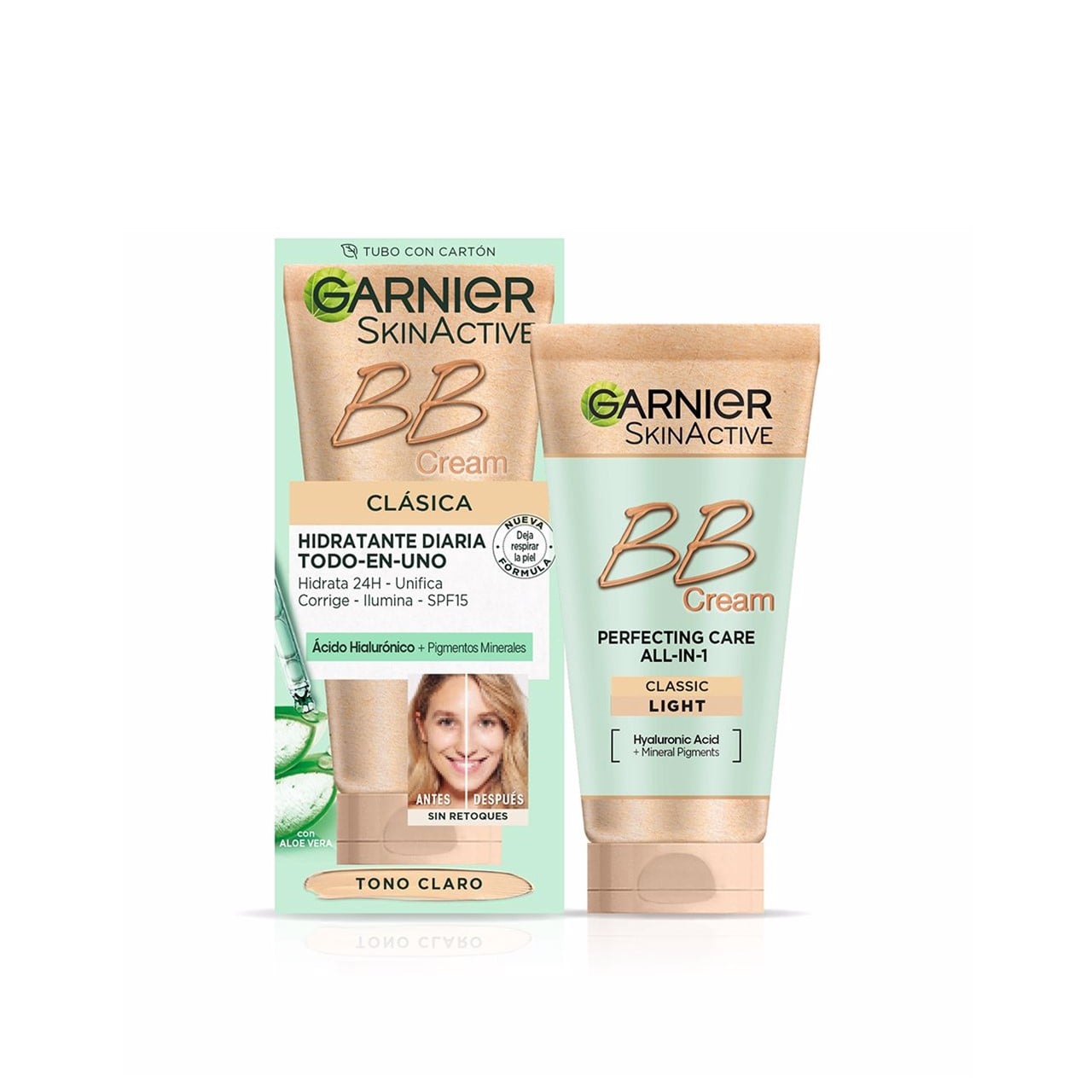Garnier Skin Active BB Cream Original SPF15 Light: Produktbild
