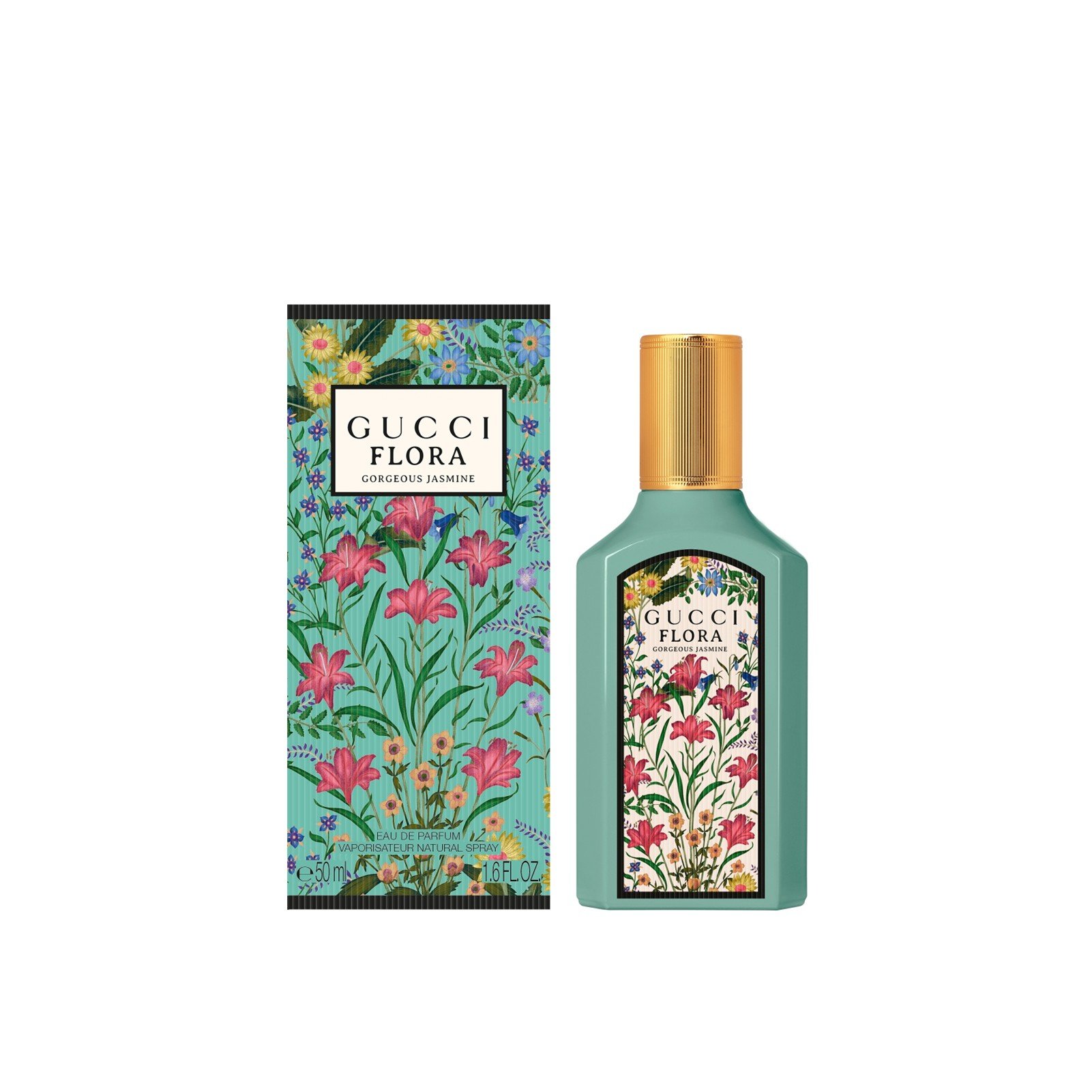 Gucci Flora Gorgeous Jasmine Eau de Parfum 50ml (1.6floz) USA