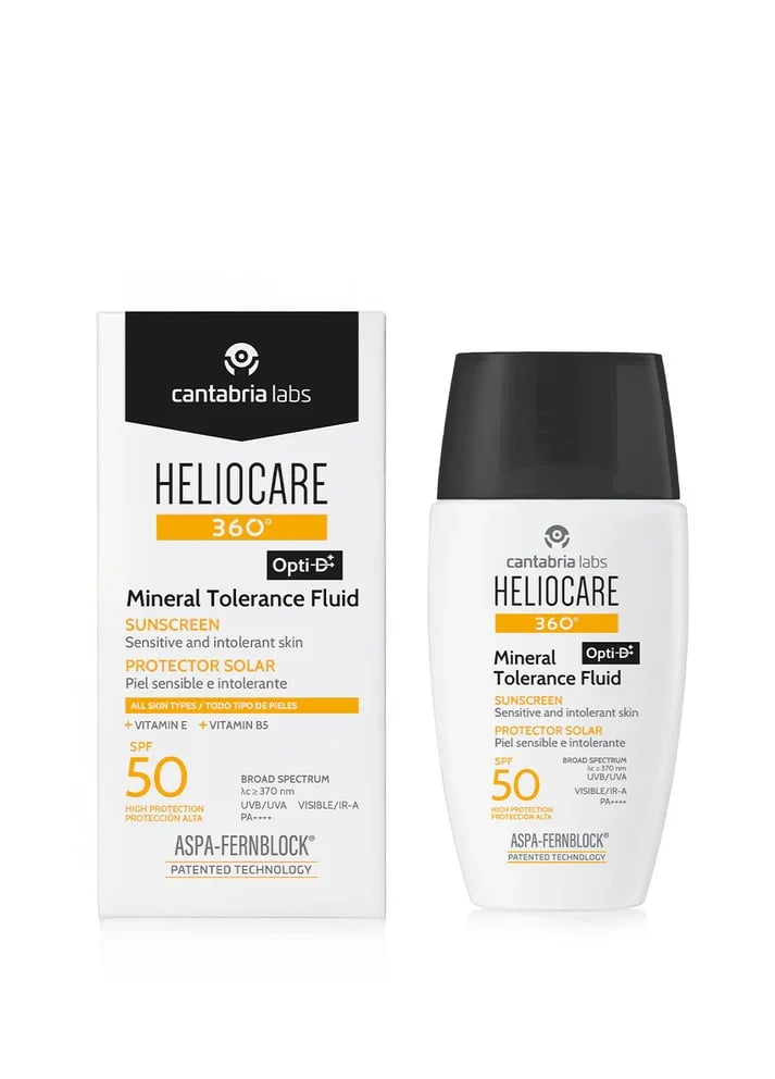 Heliocare 360 Mineral Tolerance Fluid SPF50 Sunscreen 50ml (1.69