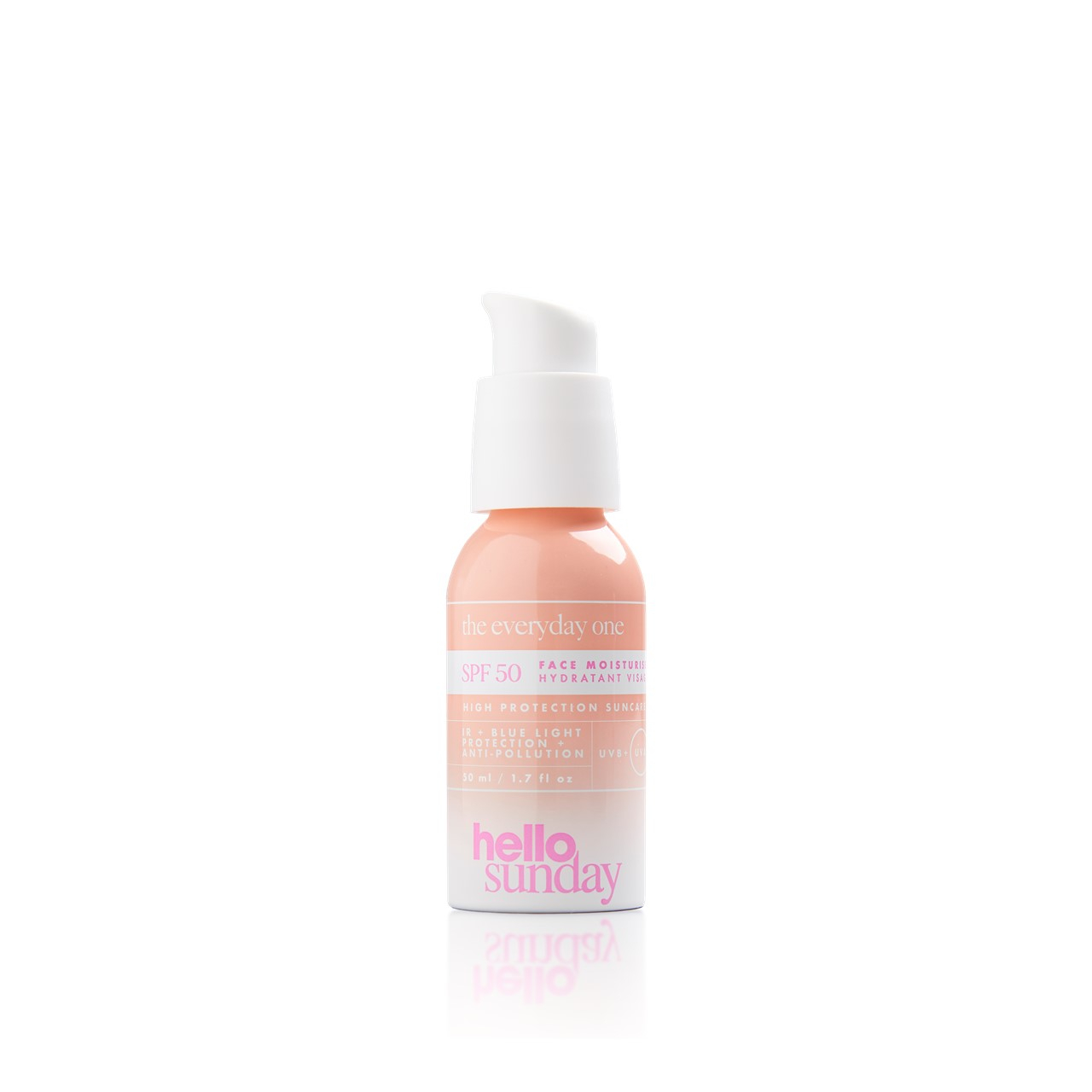 Hello Sunday The Everyday One Gesichts-Feuchtigkeitscreme SPF50 50ml: Produktbild