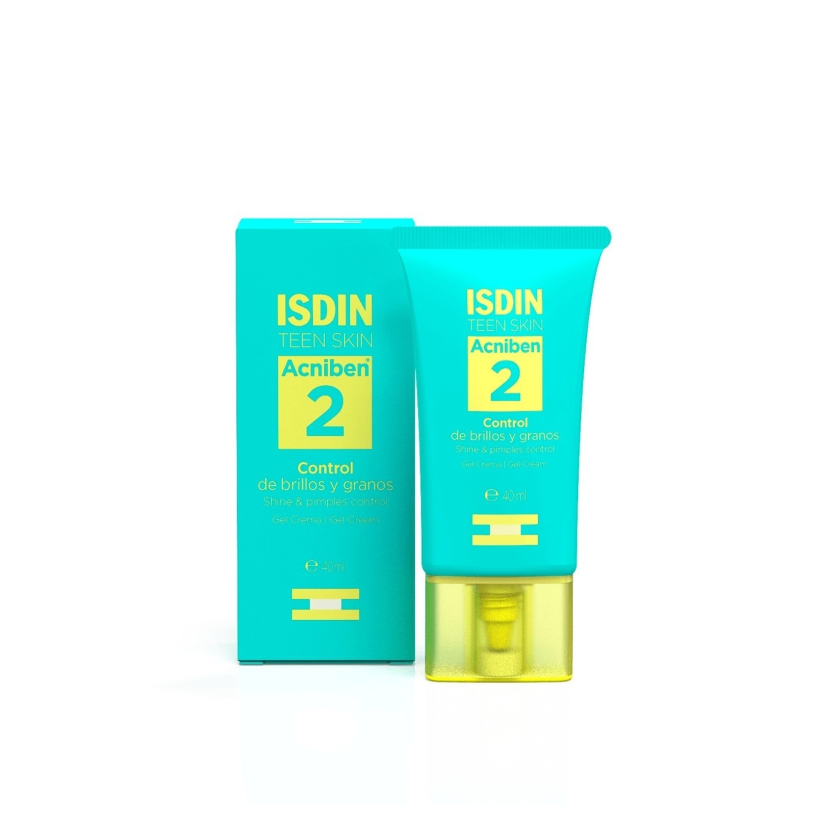 ISDIN Teen Skin Acniben Gel-Creme Glanz- & Pickelkontrolle 40ml: Produktbild