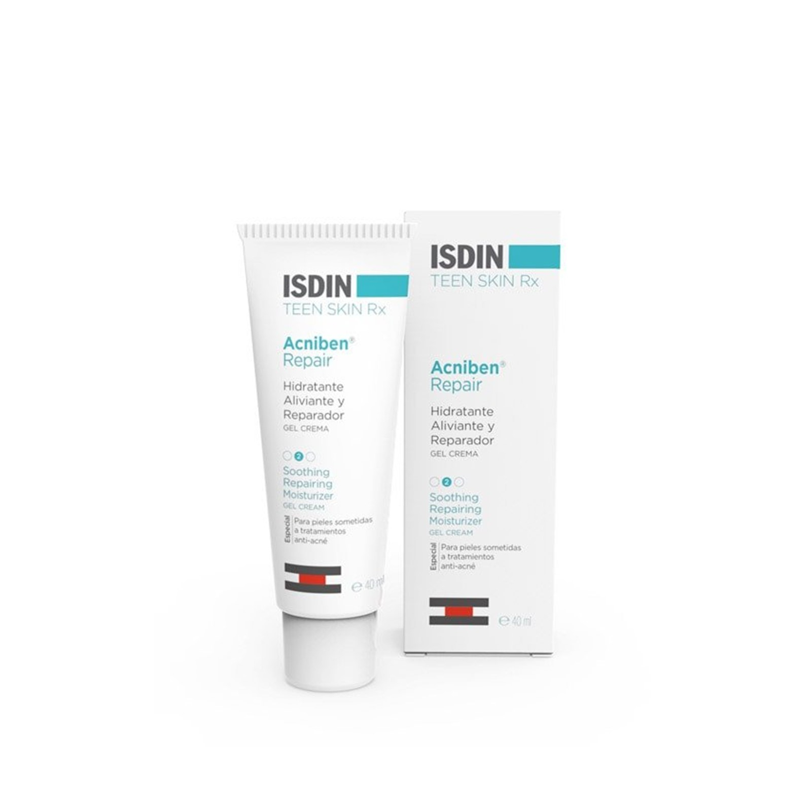 ISDIN Teen Skin Rx Acniben Repair Gel-Creme 40ml: Produktbild