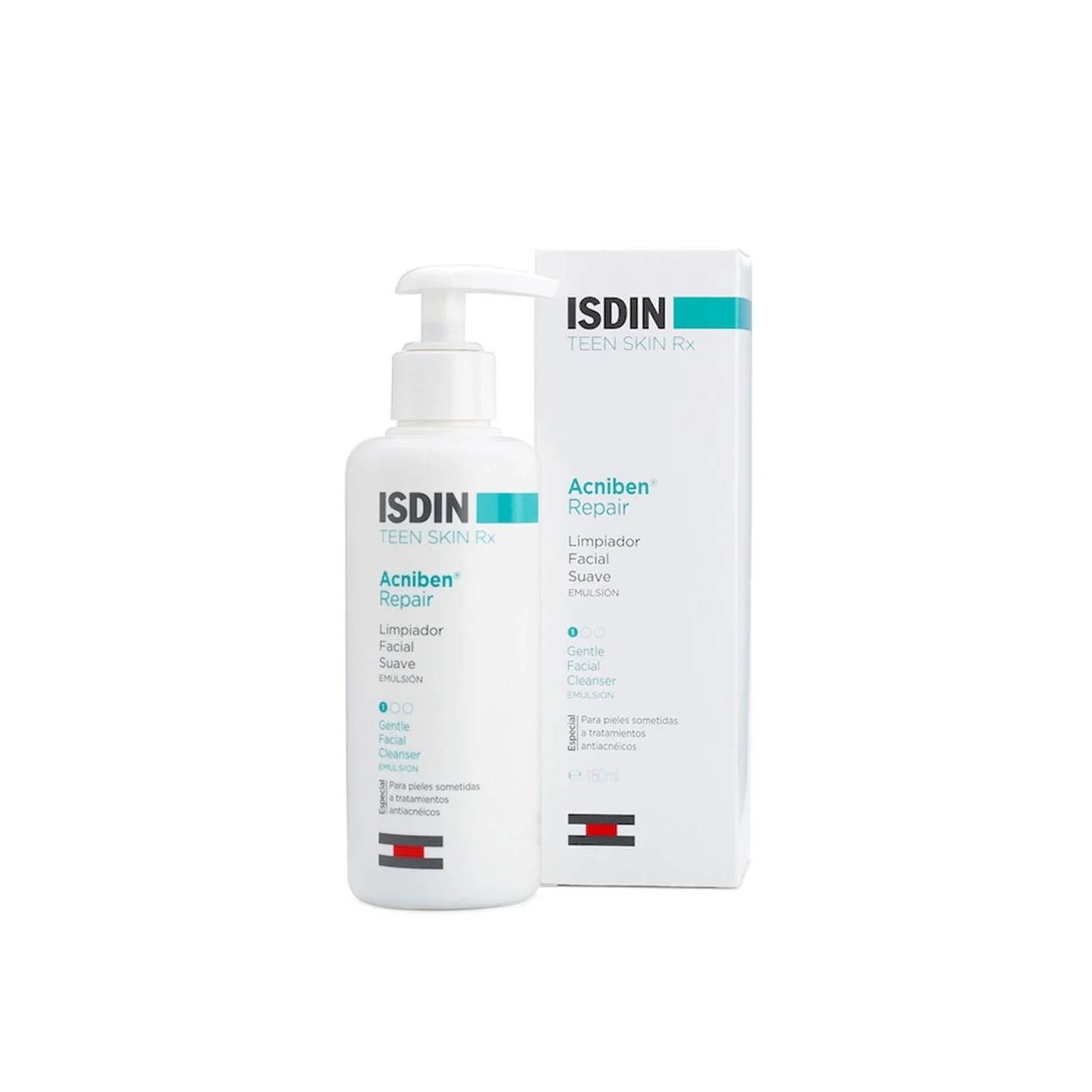 ISDIN Teen Skin Rx Acniben Repair Sanfte Reinigungsemulsion 180ml: product photo