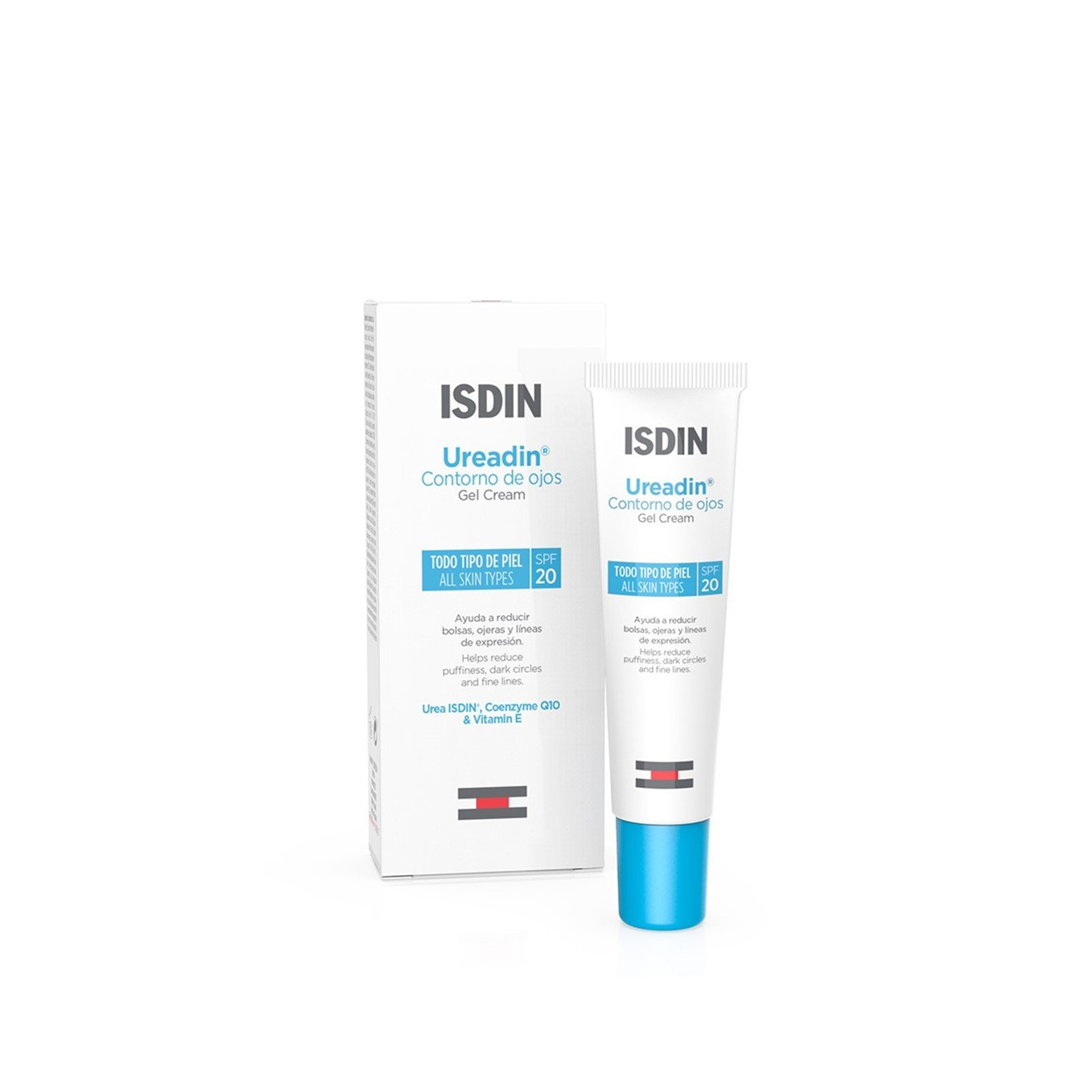 ISDIN Ureadin Augenkonturen-Gelcreme SPF20 15ml: Produktbild