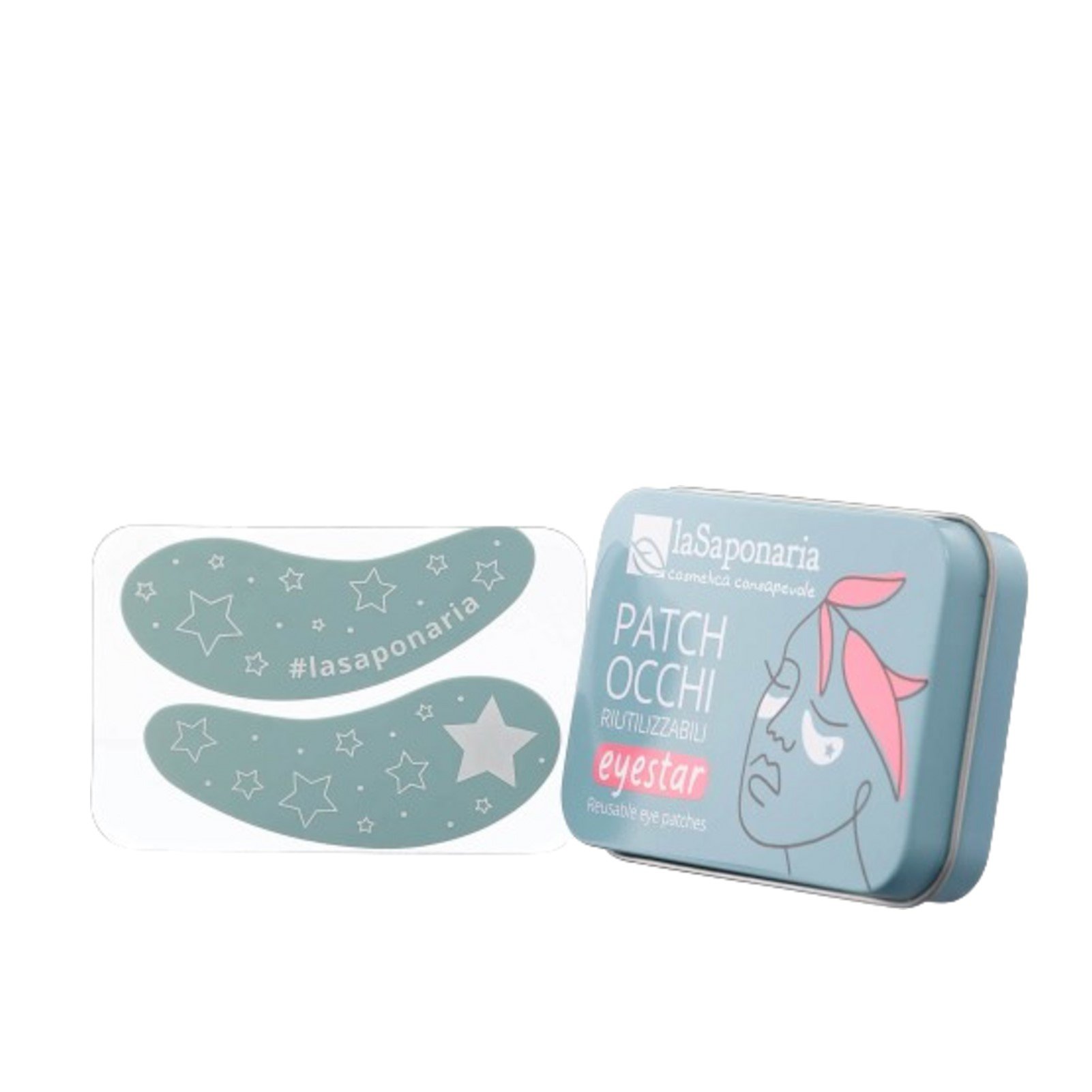La Saponaria Eyestar Wiederverwendbare Augenpatches 1 Paar: product photo