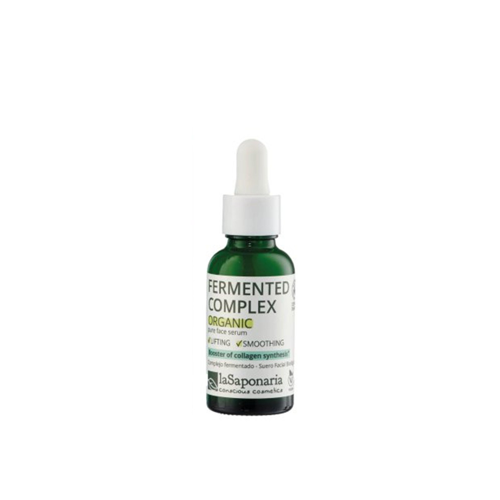 La Saponaria Pure Active Fermentierter Komplex Bio Reines Gesichtsserum 30ml: Produktbild