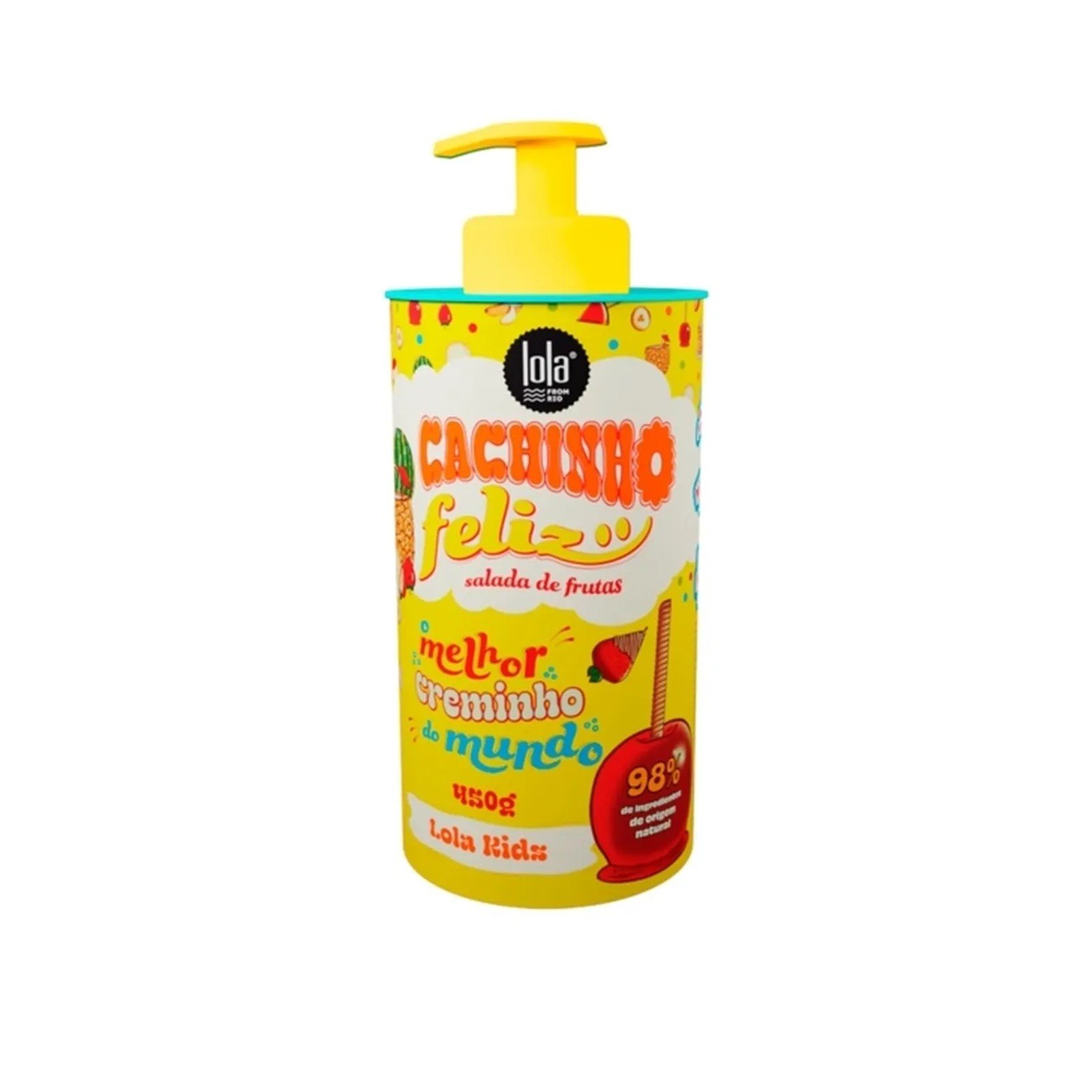 Lola Cosmetics Lola Kids Cachinho Feliz Entwirrungscreme Fruit Salad 450g: Produktbild