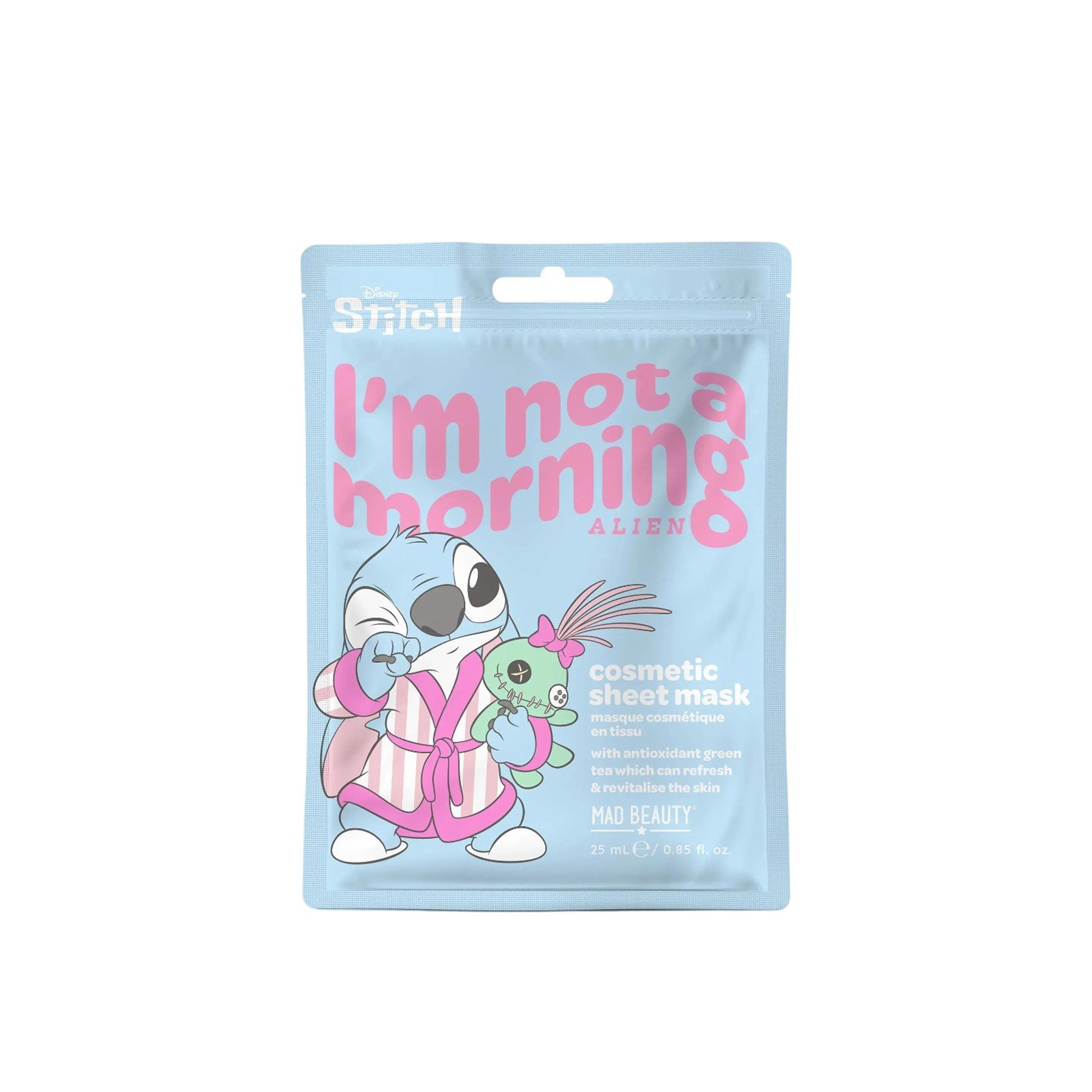 Mad Beauty Disney Stitch Kosmetische Tuchmaske 25ml: Produktbild