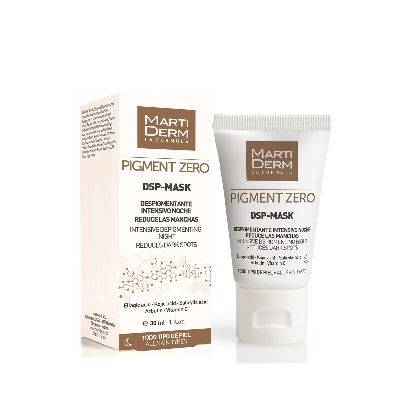 Martiderm Pigment Zero DSP-Mask 30ml: Produktbild