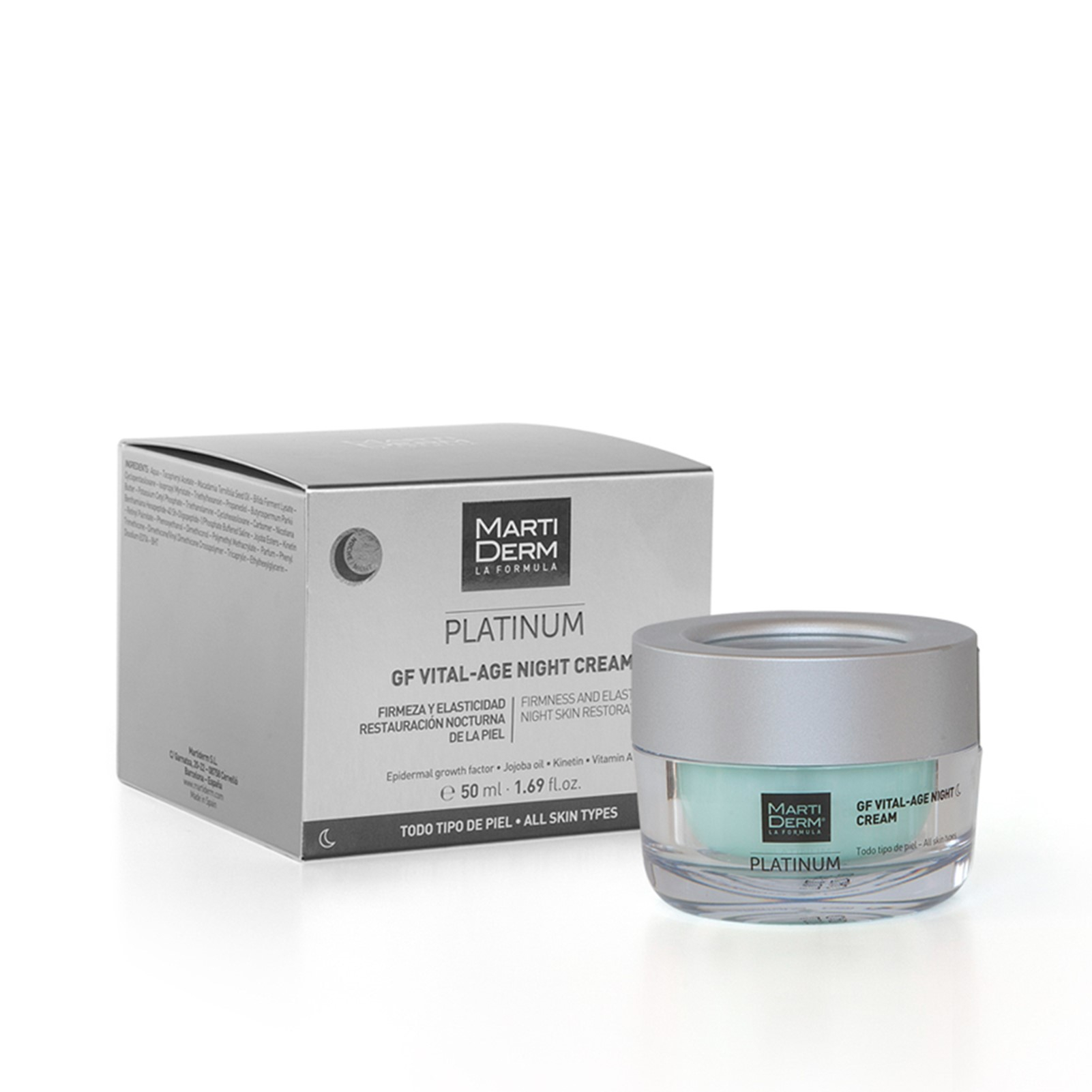 MartiDerm Platinum GF Vital-Age Nachtcreme 50ml: Produktbild