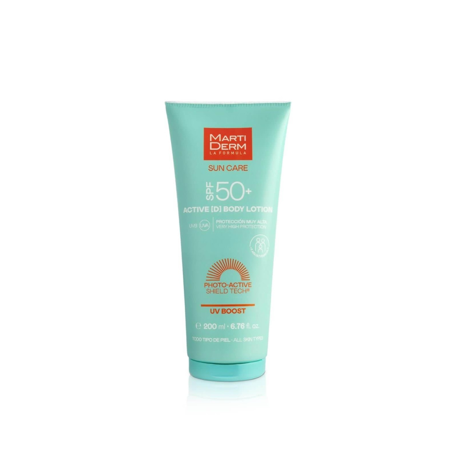 MartiDerm Sun Care Active (D) Körperlotion SPF50+ 200ml: Produktbild