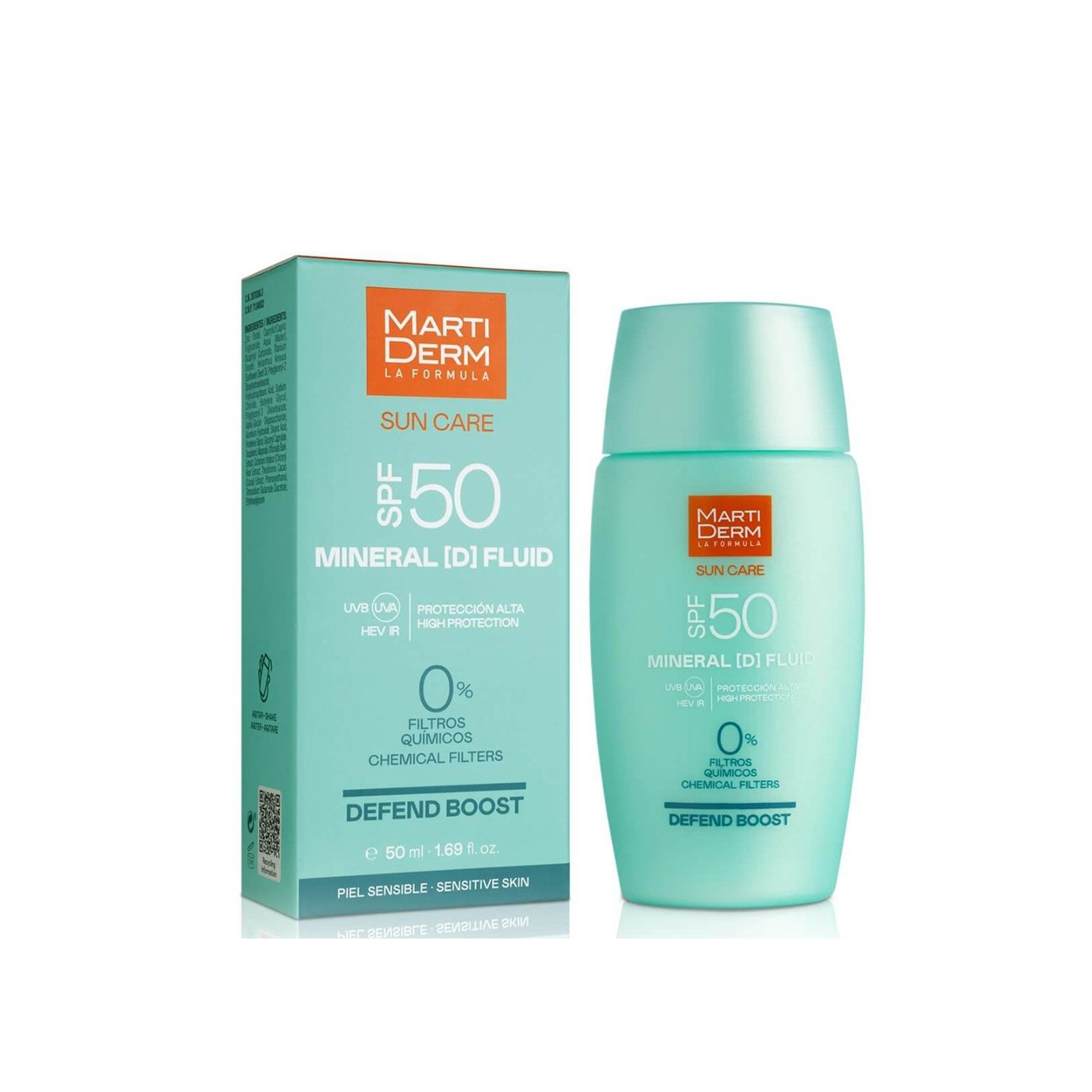 MartiDerm Sun Care Mineral (D) Fluid SPF50 50ml: Produktbild