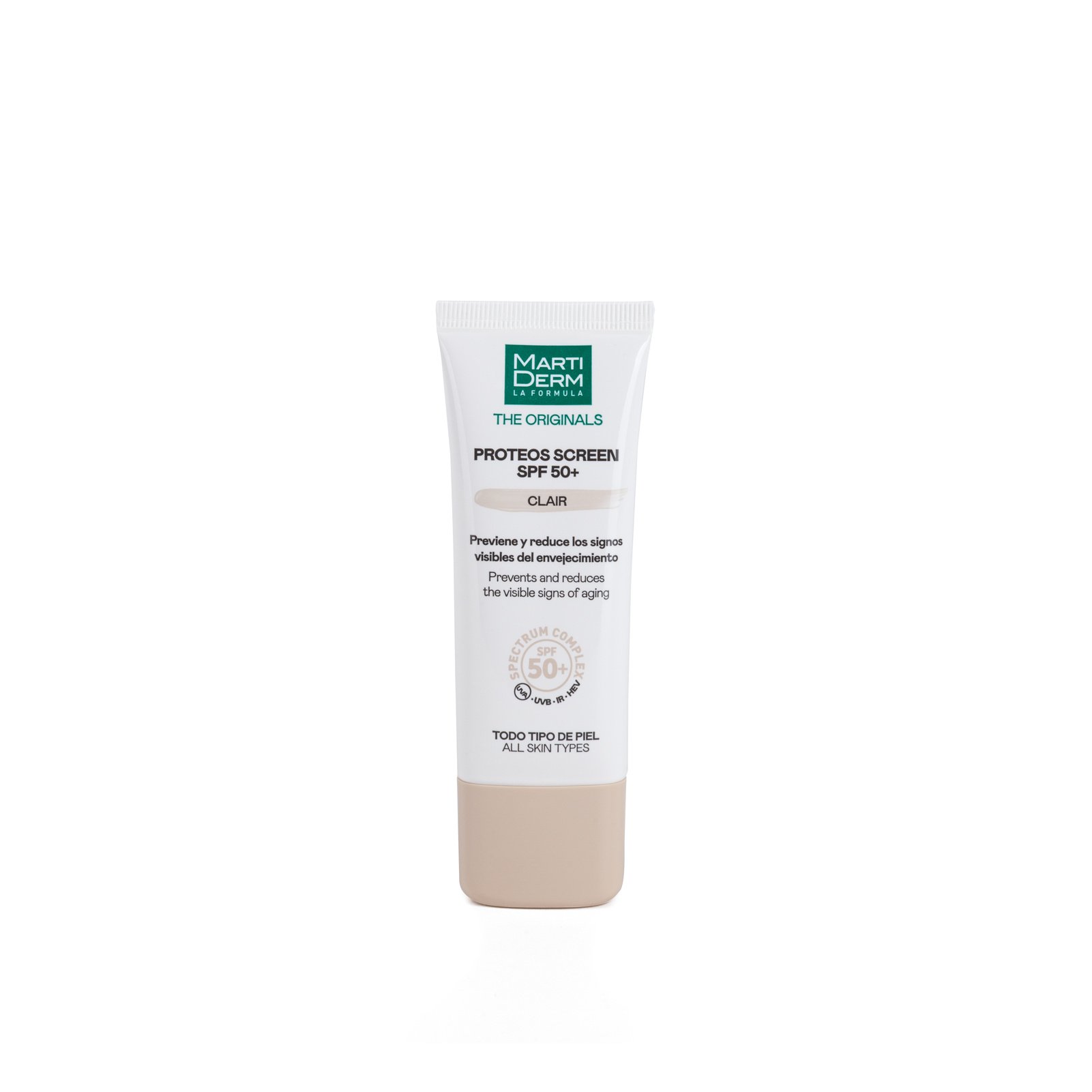 MartiDerm The Originals Proteos Screen SPF50+ Clair 40ml: Produktbild