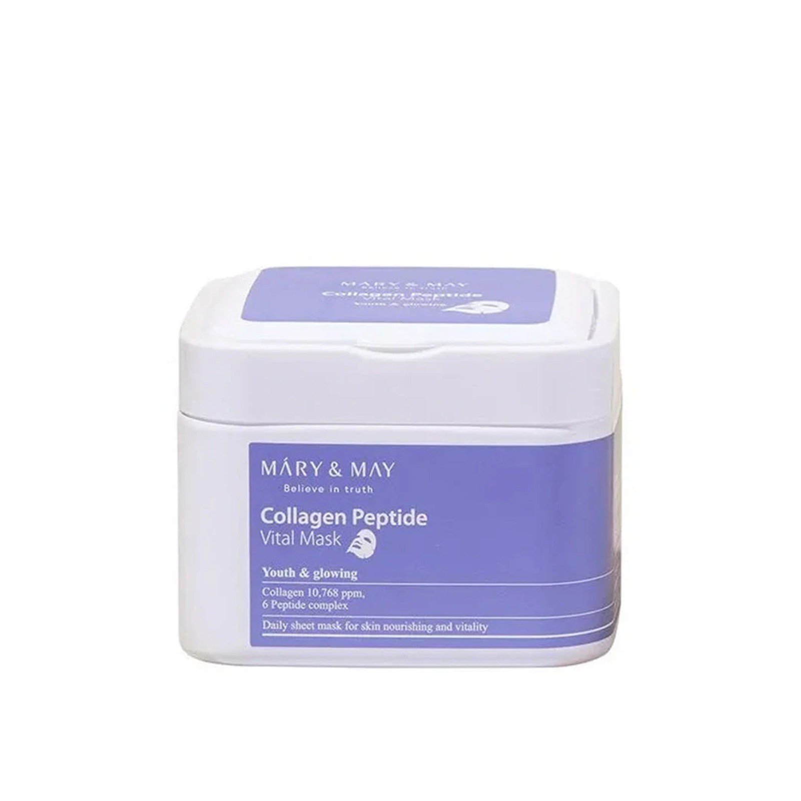 Mary & May Collagen Peptide Vital Maske x30: Produktbild