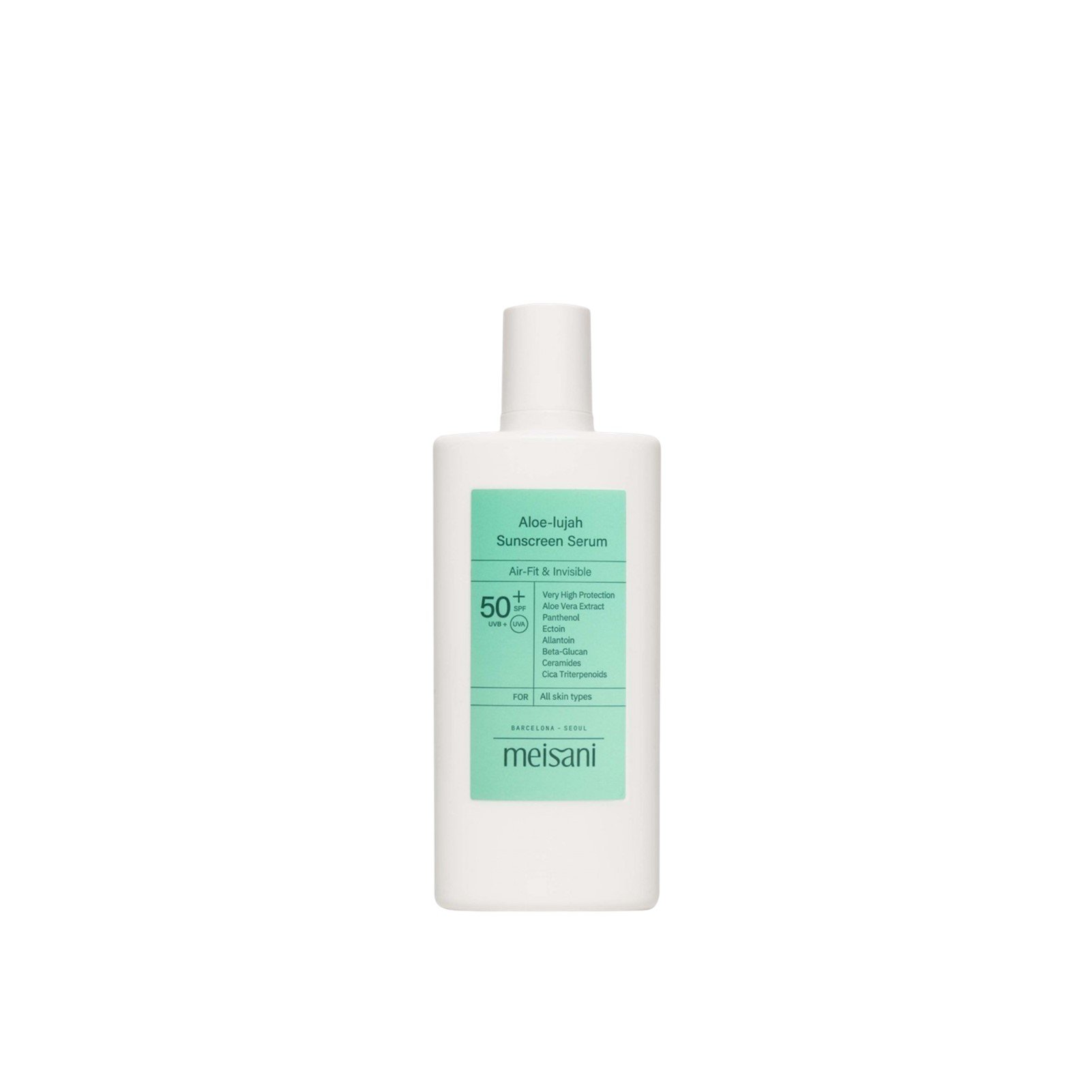Meisani Aloe-Lujah Sonnenschutz-Serum SPF50+ 50ml: Produktbild