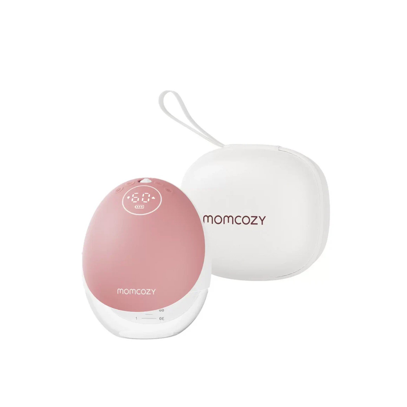 Momcozy M9 Mobile Flow™ Hands-Free Single Breast Pump Cozy Red USA