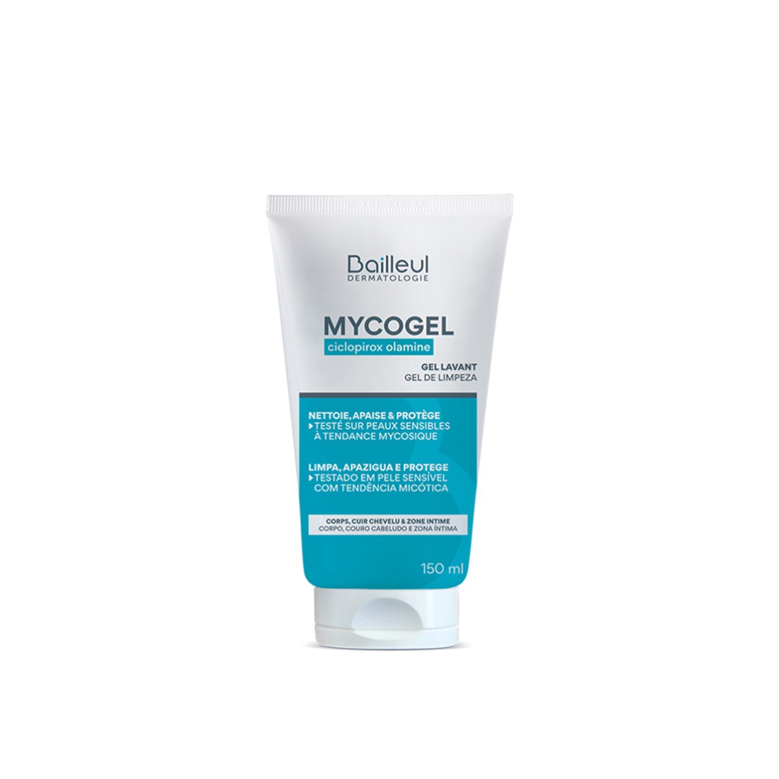 Mycogel Ciclopirox Olamin Reinigungsgel 150ml: Produktbild