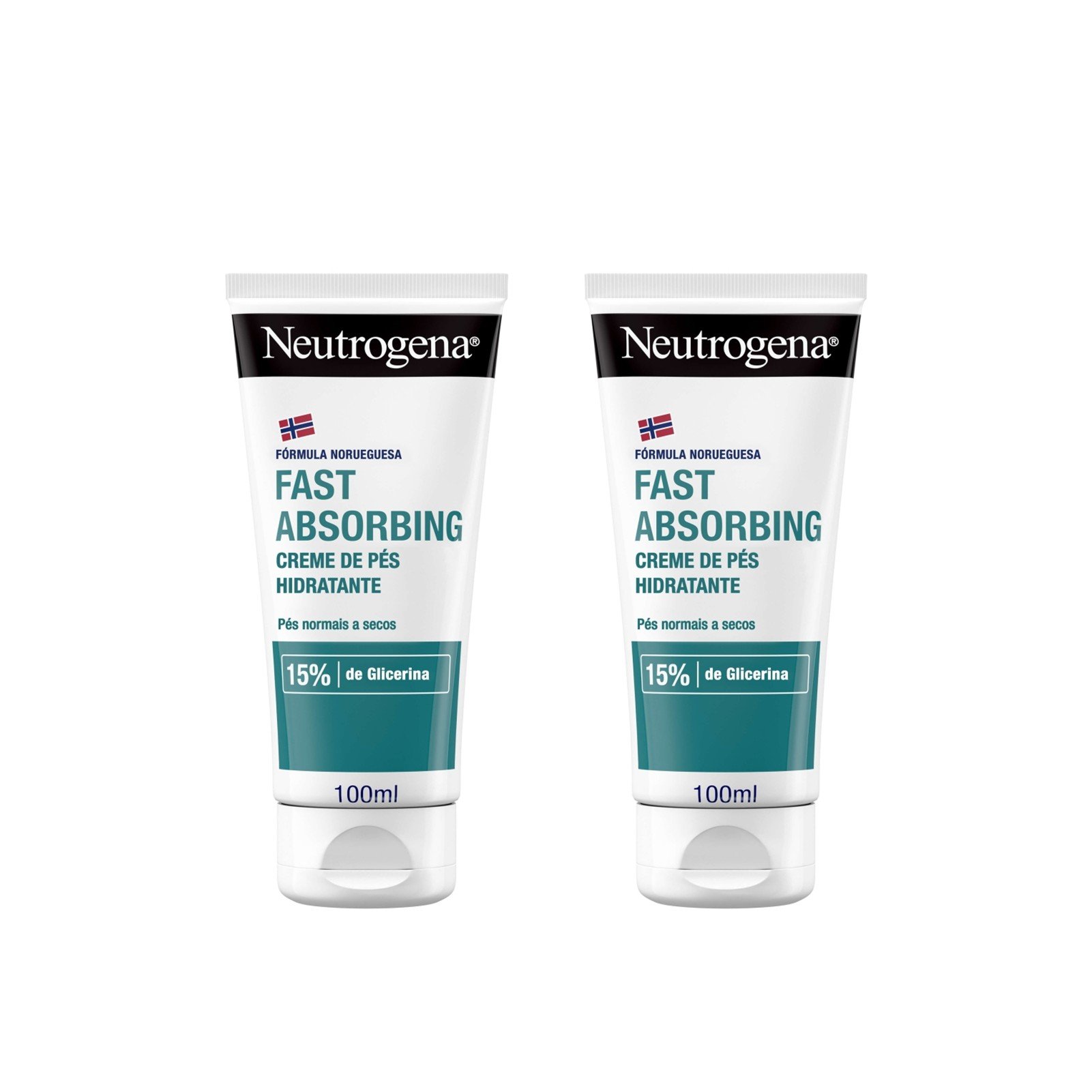 Neutrogena Fußcreme Schnell Einziehend 100ml x2: product photo
