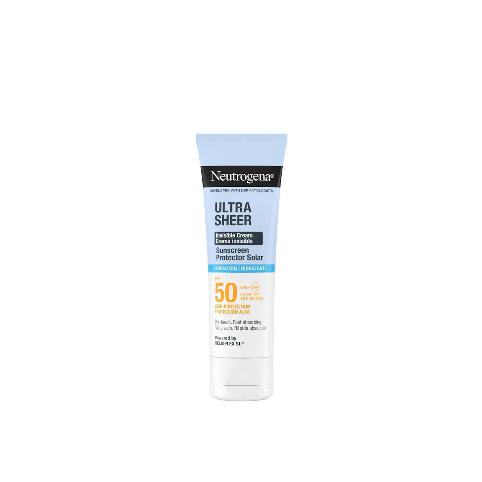 Neutrogena Ultra Sheer Hydration Unsichtbare Sonnenschutzcreme SPF50 50ml: Produktbild