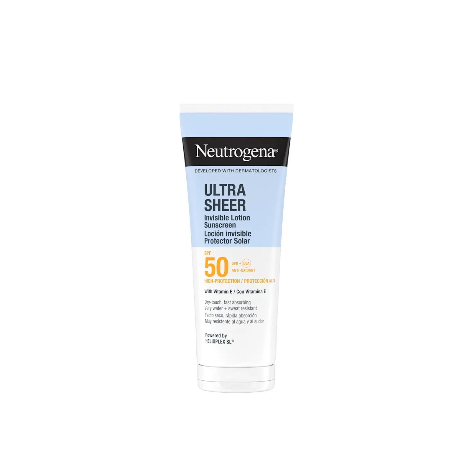 Neutrogena Ultra Sheer Unsichtbare Sonnenschutz-Lotion SPF50 200ml: Produktbild
