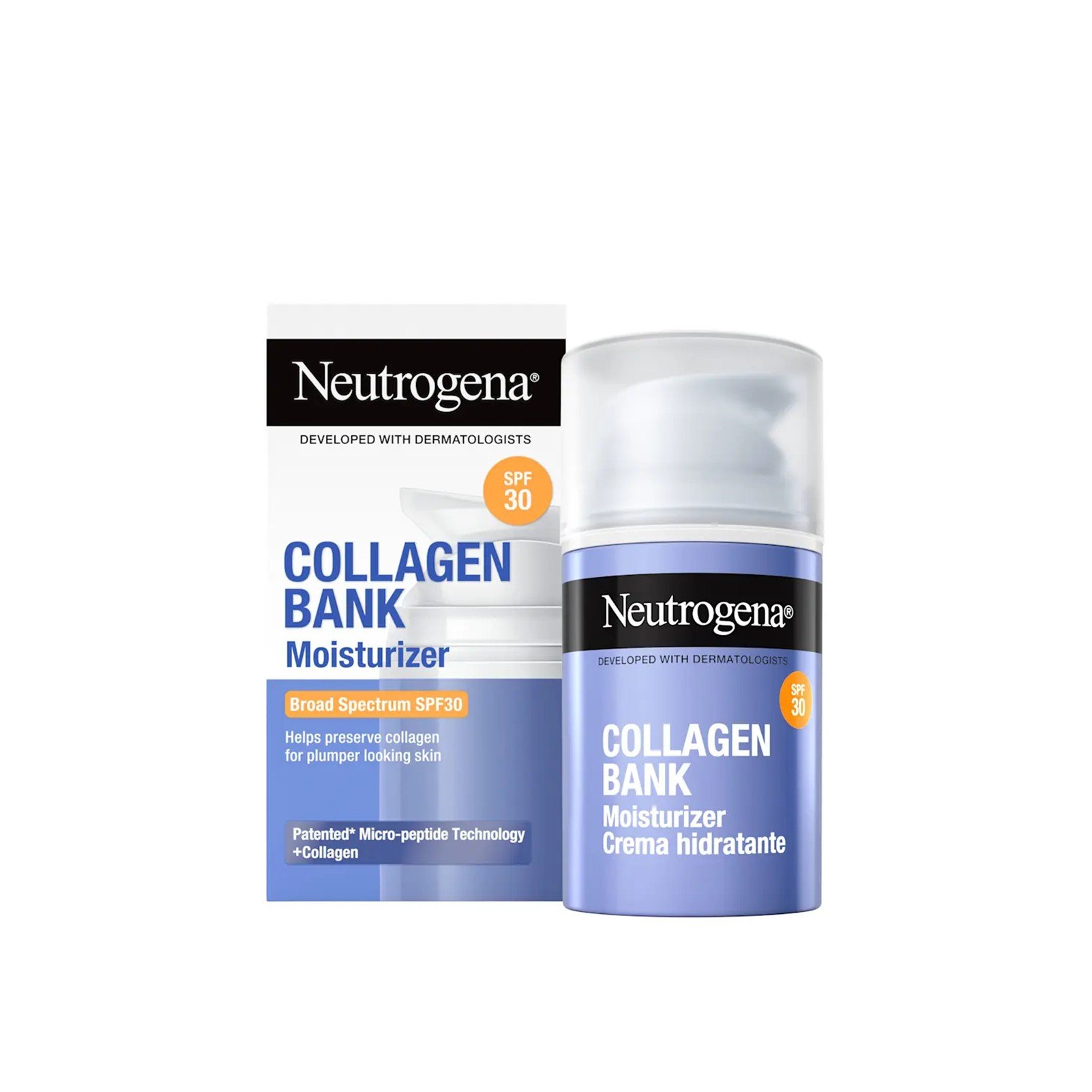 Neutrogena Collagen Bank Feuchtigkeitscreme SPF30 50ml: Produktbild