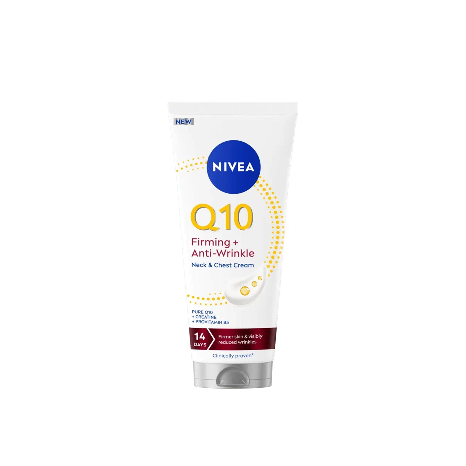 Nivea Q10 Straffende + Anti-Falten Hals- & Dekolleté-Creme 200ml: Produktbild