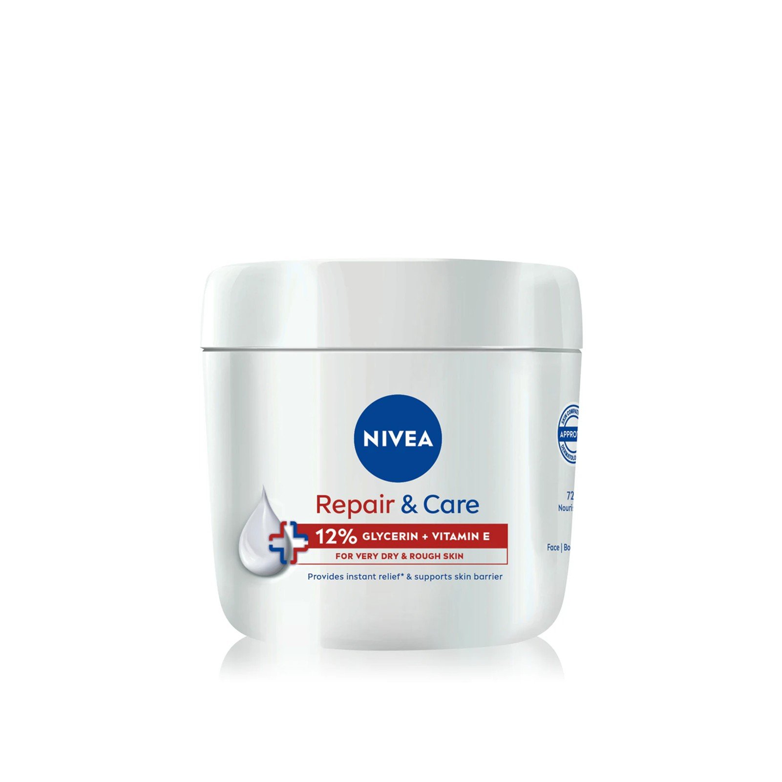 Nivea Repair & Care 12% Glycerin + Vitamin E Körpercreme 400ml: product photo